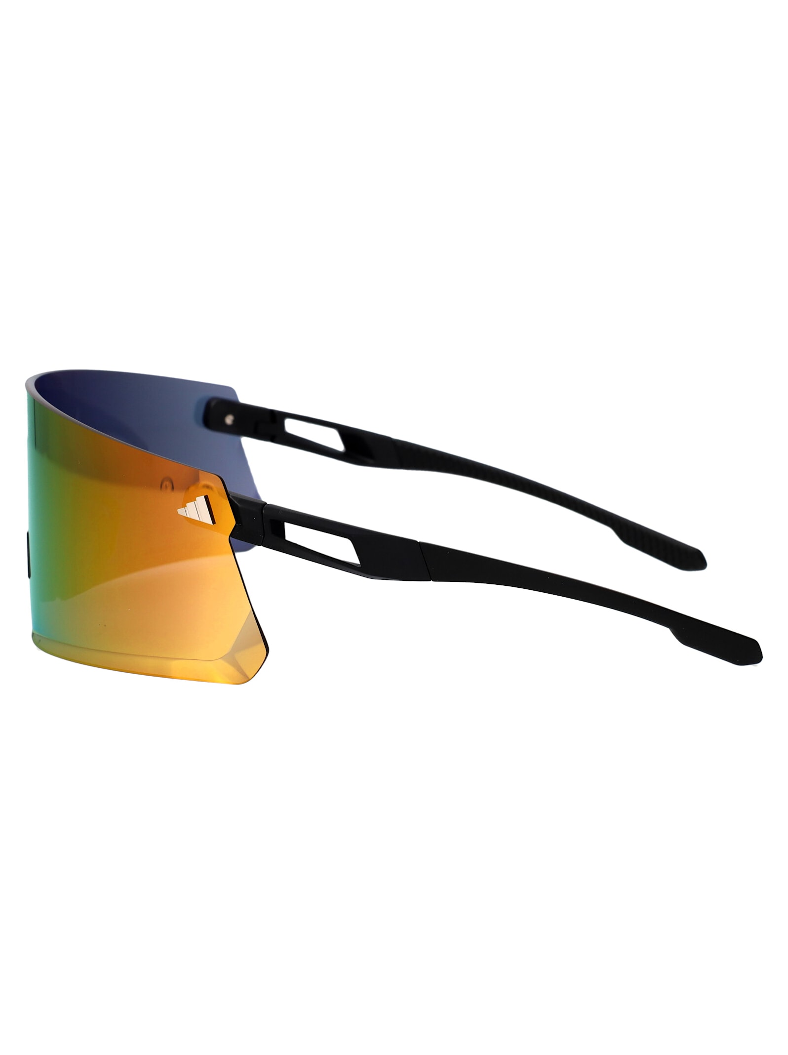 Adidas Originals Adidas Dunamis Sunglasses In 02z Nero Opaco/viola Grad E/o Specchiato