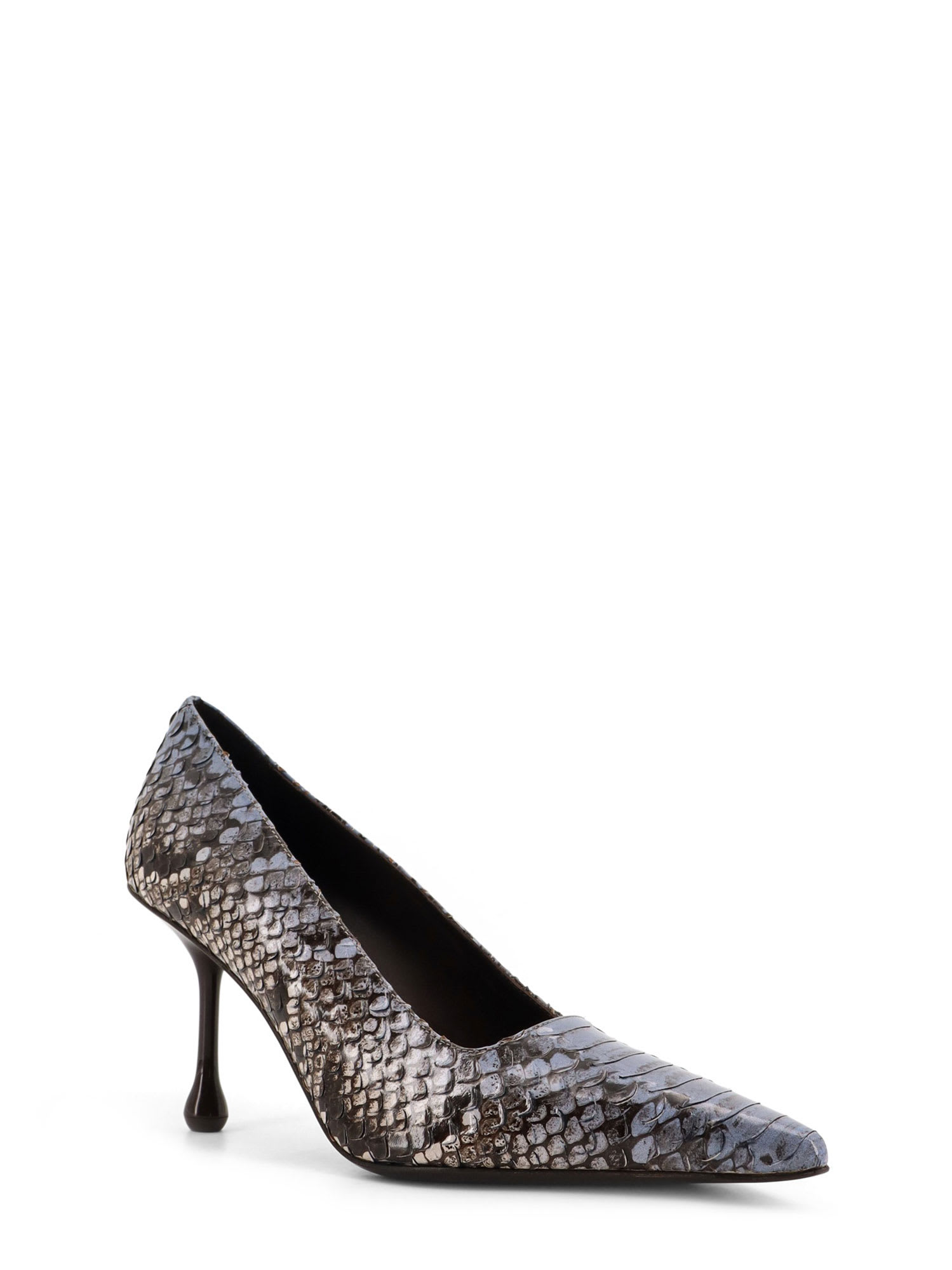 Jimmy Choo Women Ixia 80 Leather Pumps In Brown