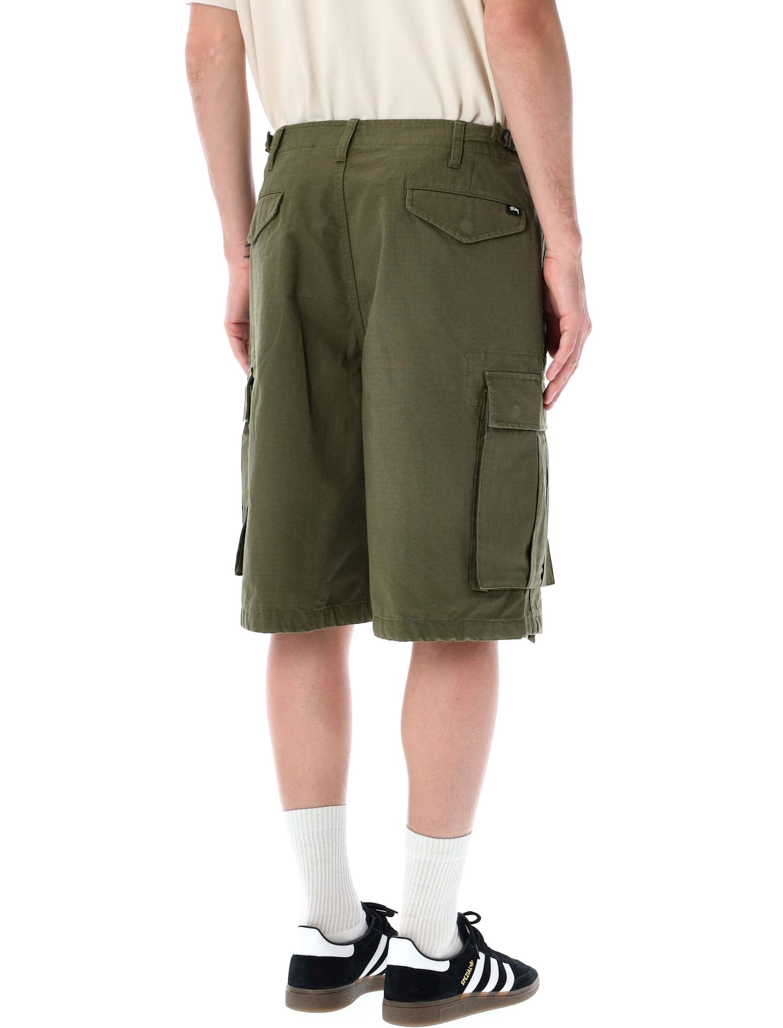 Stussy Cargo Shorts Ripstop In Green
