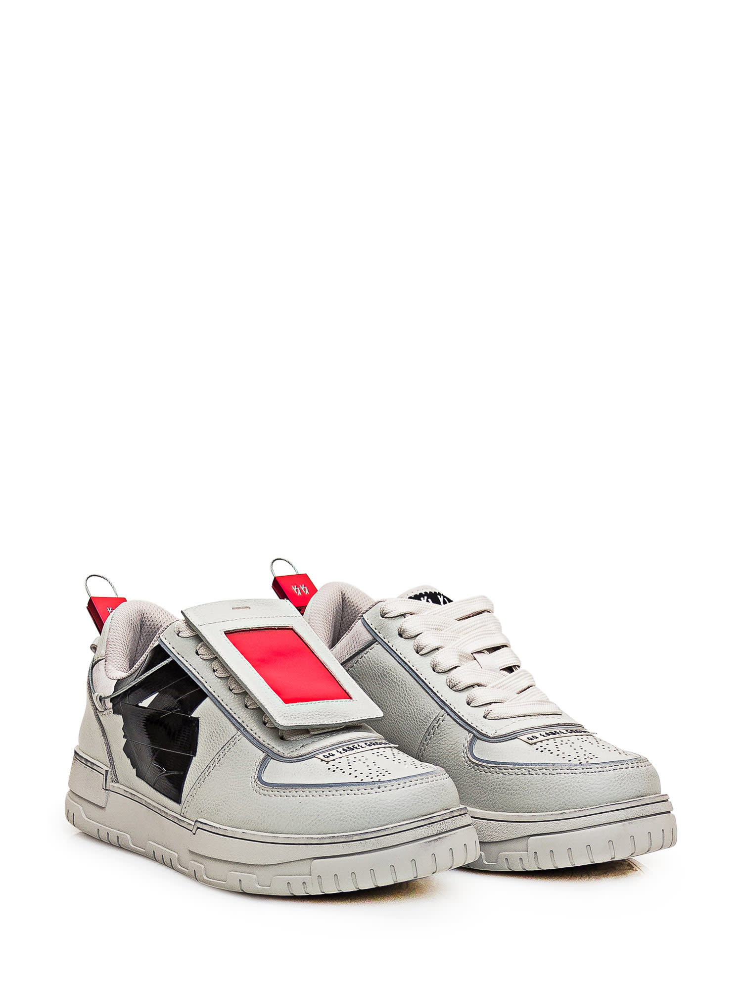 Shop 44 Label Group Avril Sneaker In Light Grey