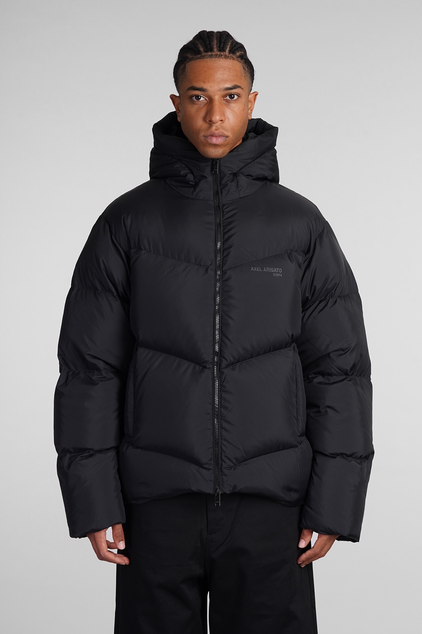 Peak Puffer Puffer In Black Polyamide