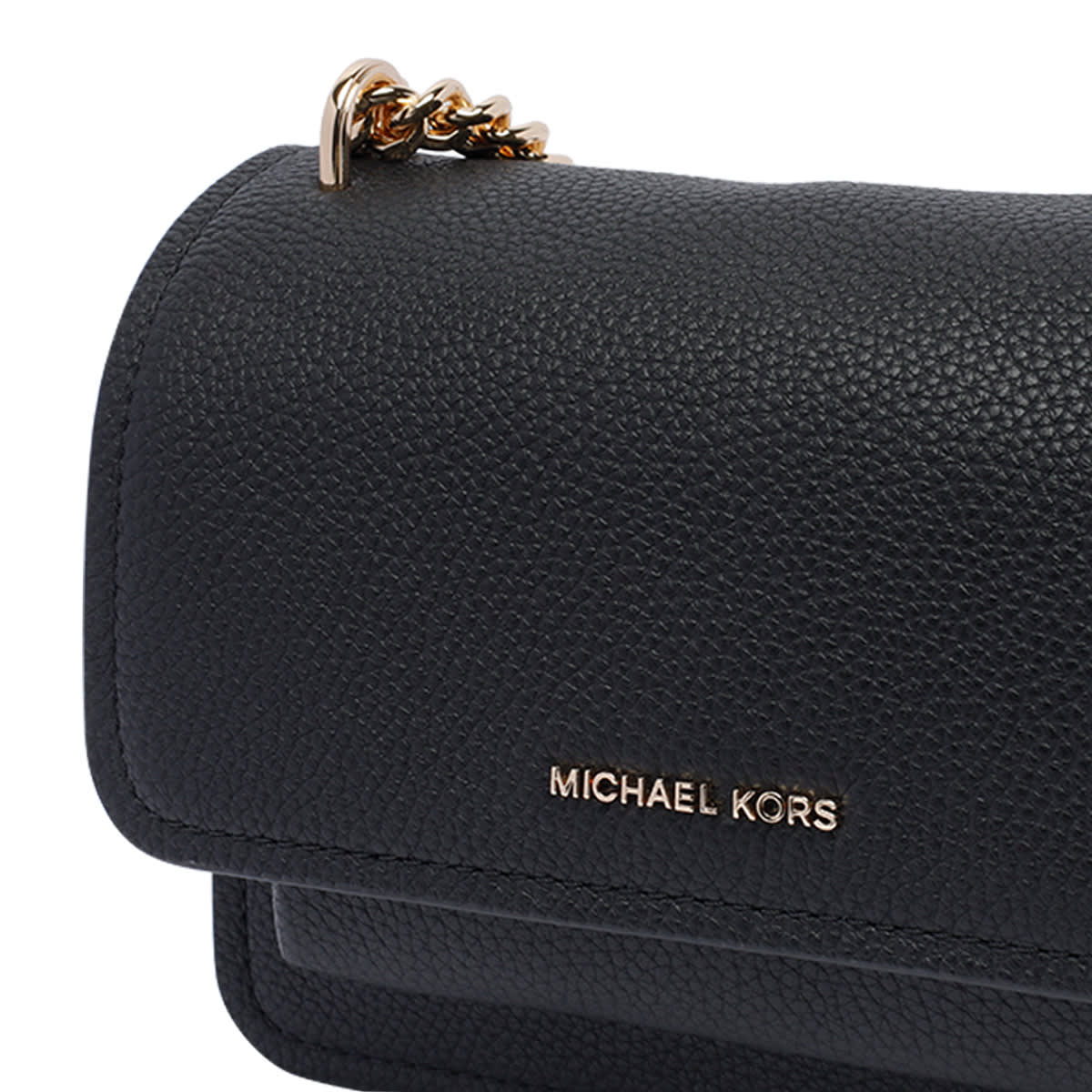 Shop Michael Kors Claire Crossbody Bag In Black