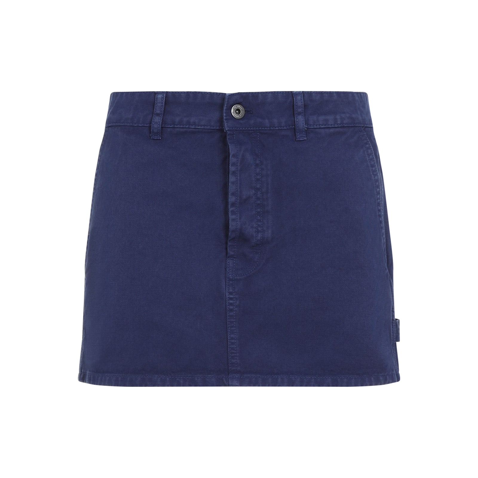 Miu Miu Mini Skirt In Indaco