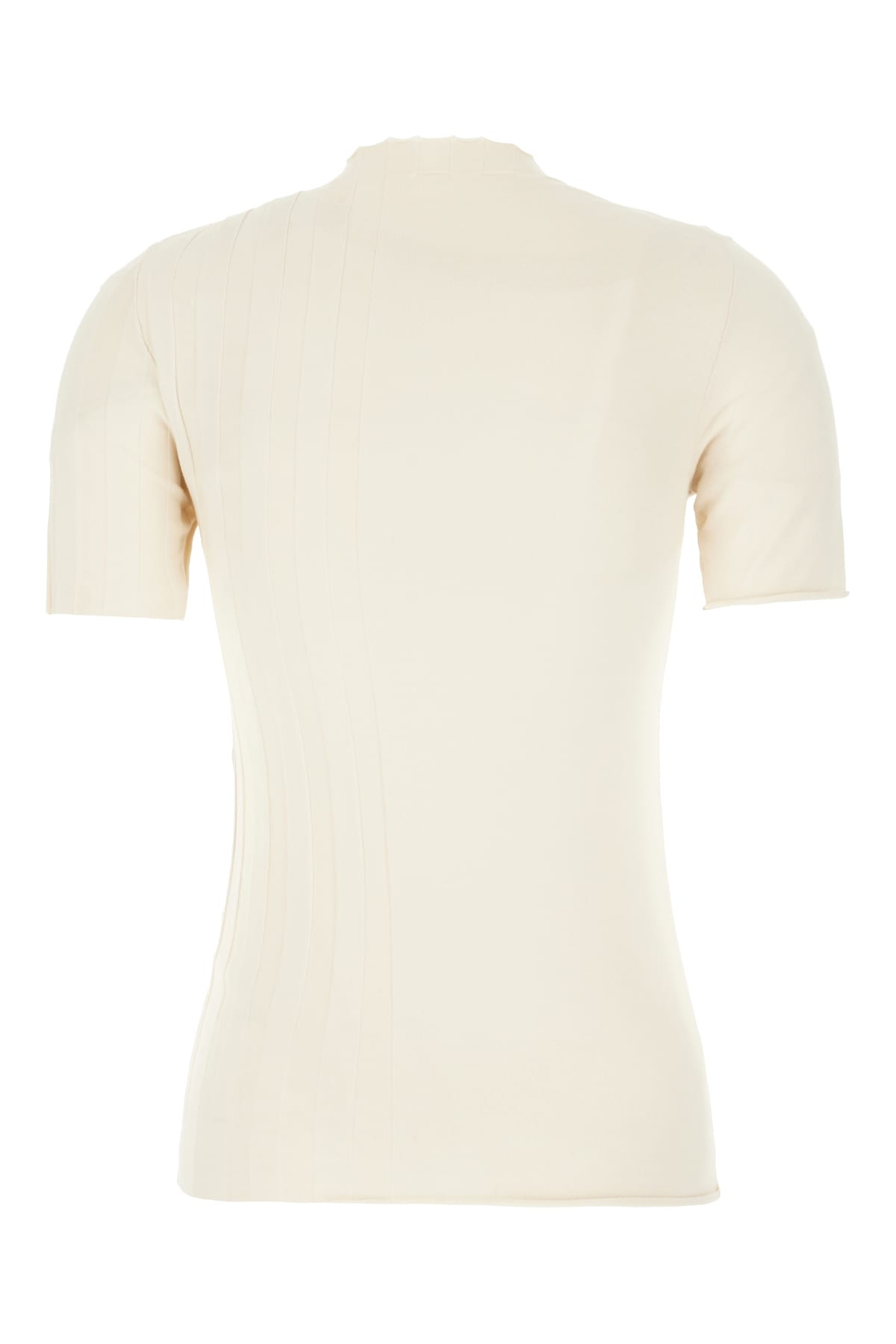 Shop Fendi Sand Stretch Cotton T-shirt In Linen