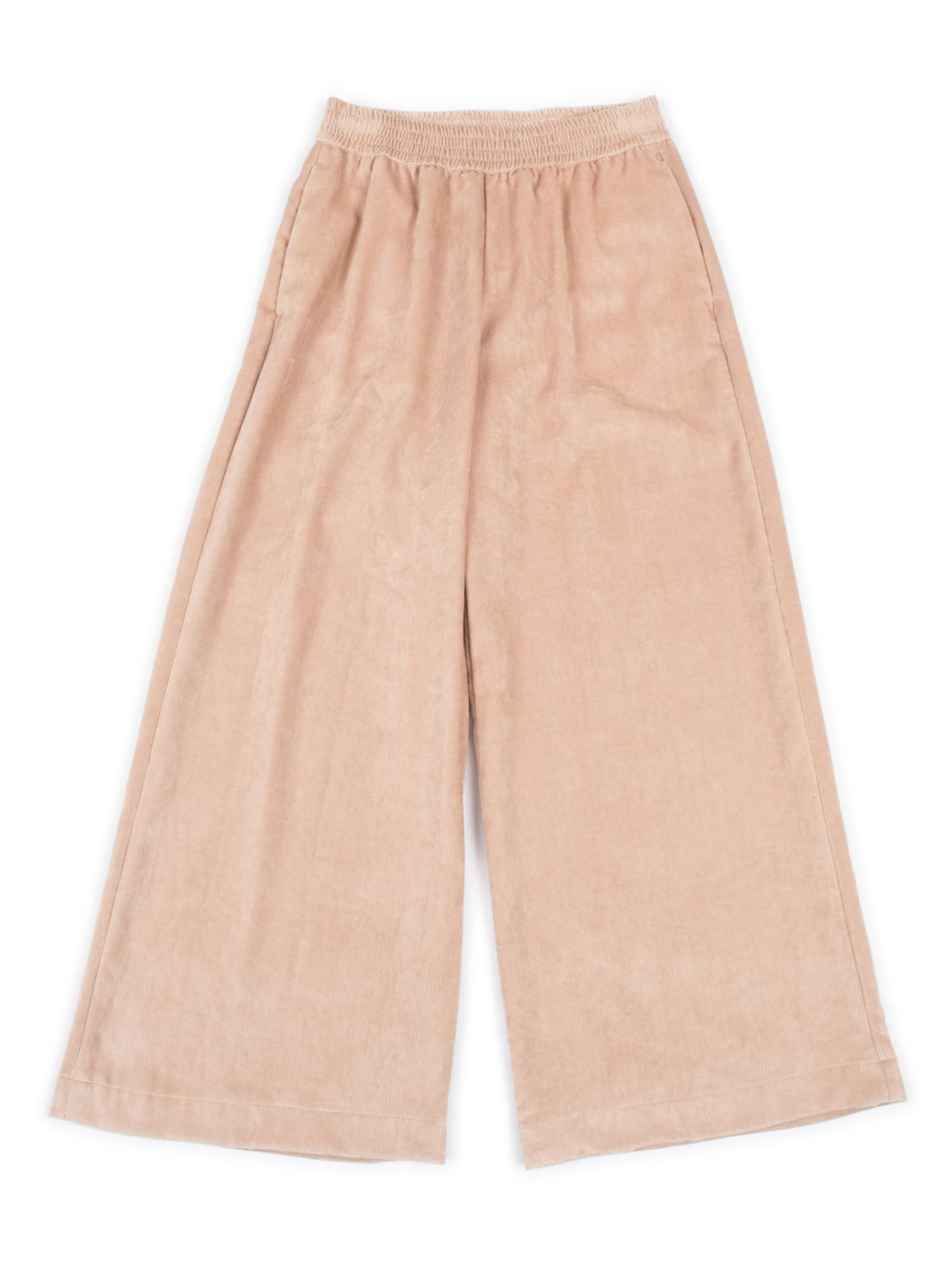 Moncler Pants With Logo In Pink
