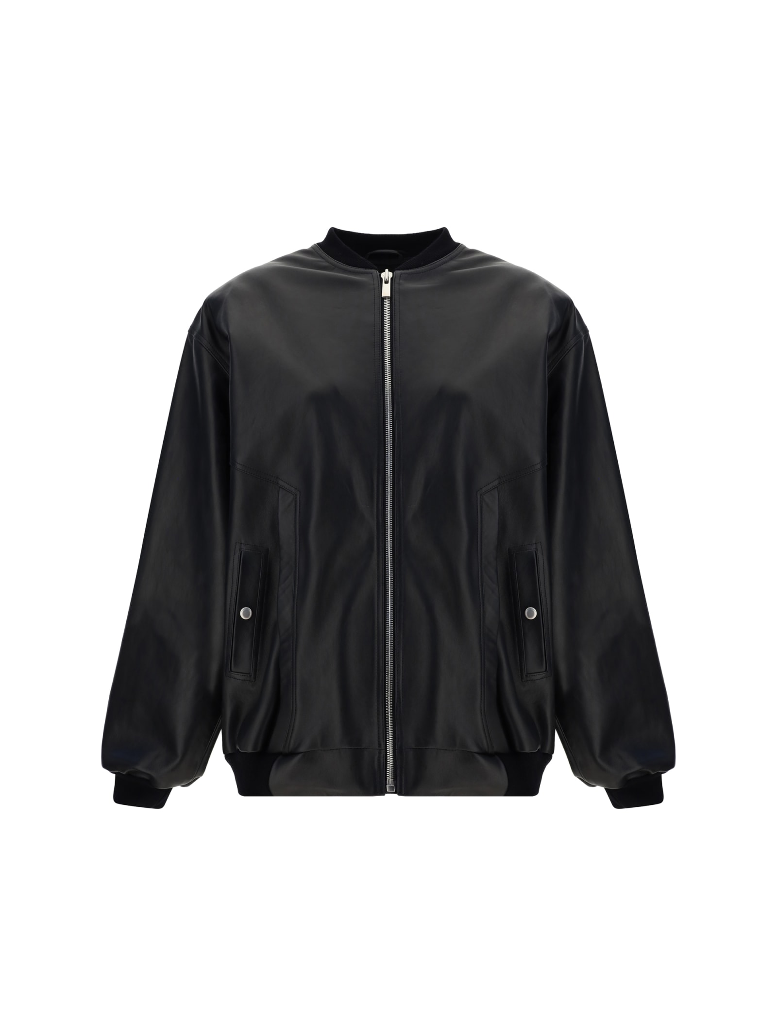 Shop Magda Butrym Bomber Jacket In Black