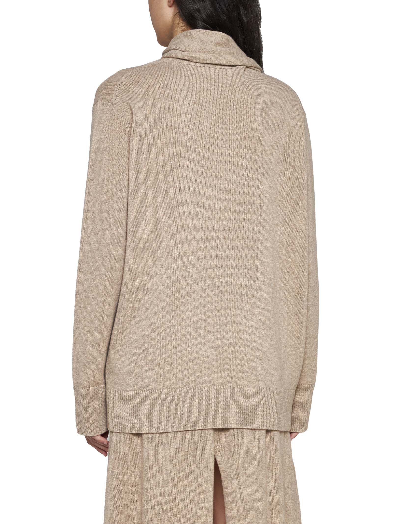 Shop Stella Mccartney Sweater In Beige