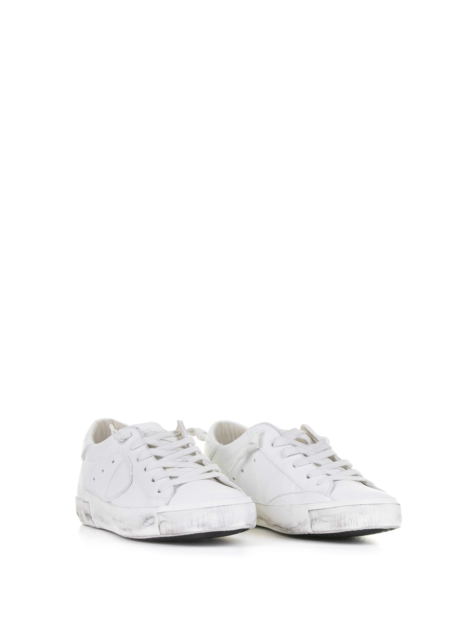Shop Philippe Model Prsx Sneakers White Women In Blanc