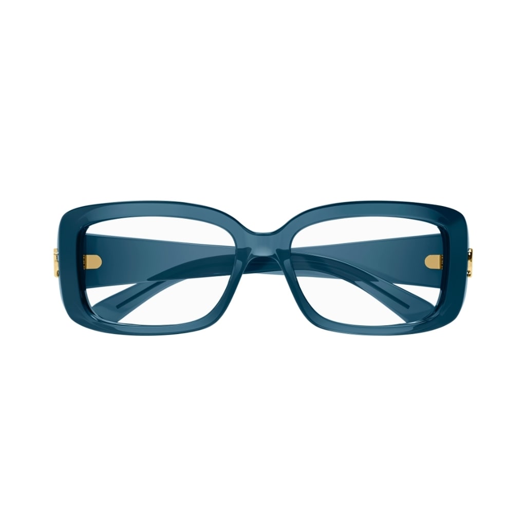 Gucci Gg1406o 003 Glasses In Blu