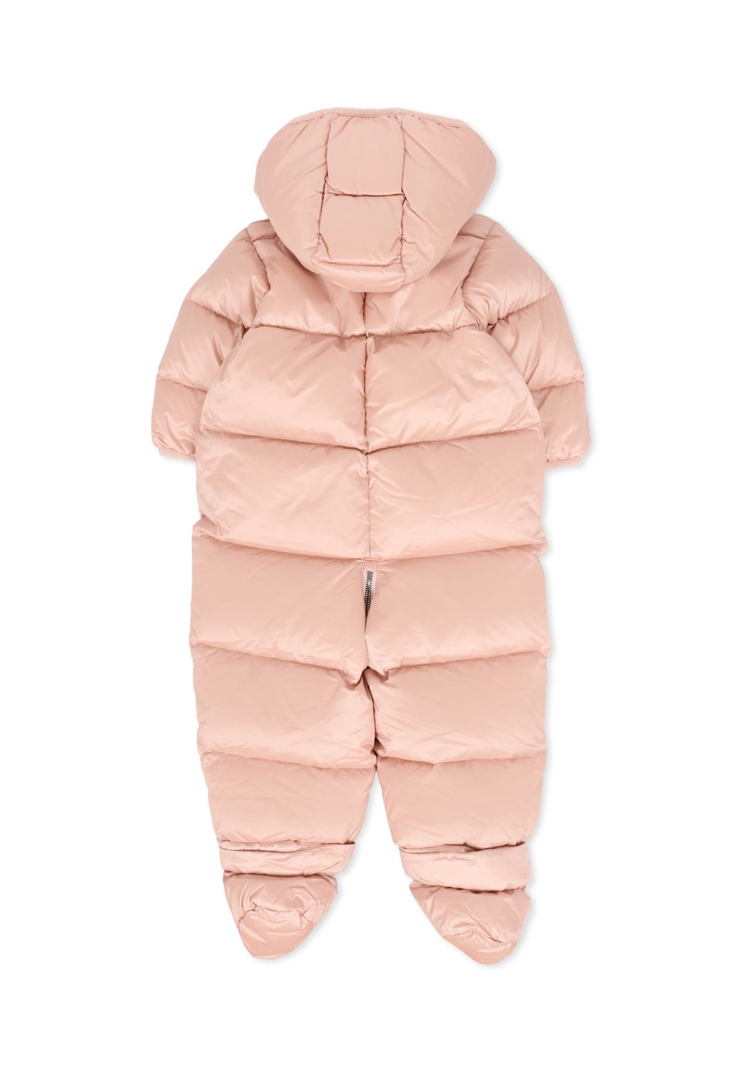 Colmar Pink Down Jacket For Baby Girl With Logo In Pink