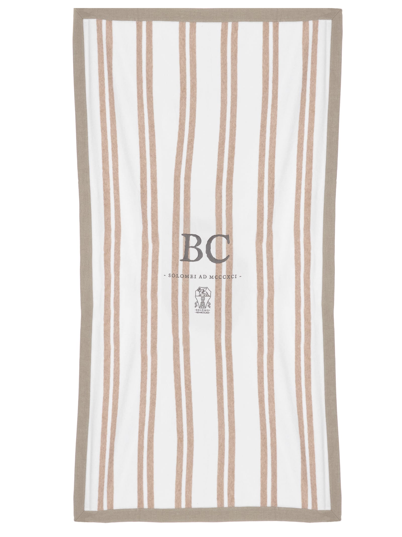 Brunello Cucinelli Beach Towel In Multicolor