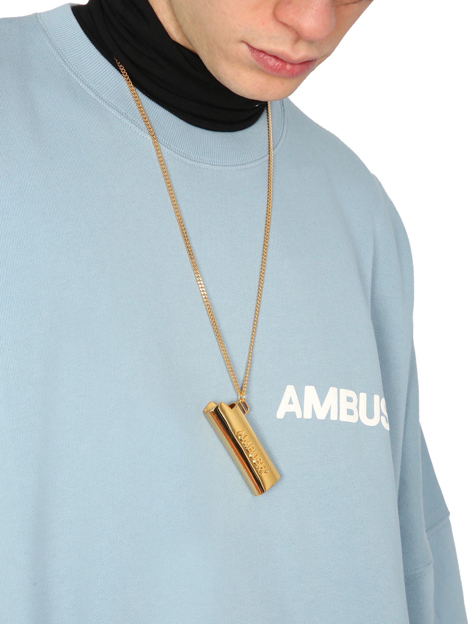 AMBUSH Large Lighter Holder Necklace