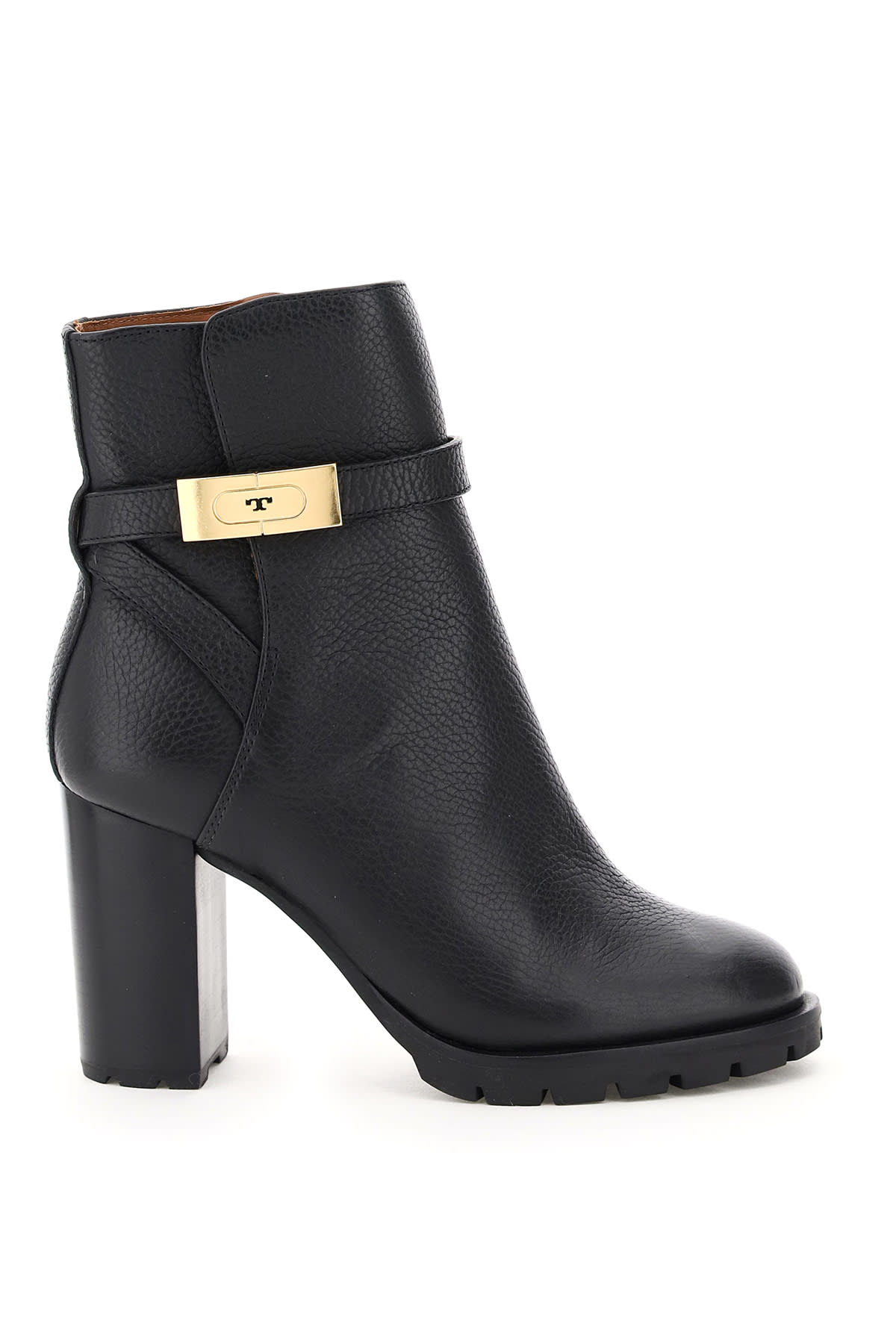 Buy Tory Burch Leather Ankle Boots online, shop Tory Burch shoes with free shipping