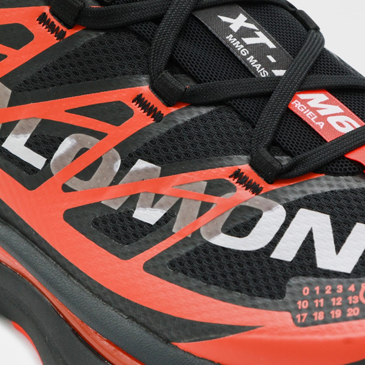 Mm6 Maison Margiela Performance-driven Sneakers With Mesh Upper And High-contrast Accents In Multi