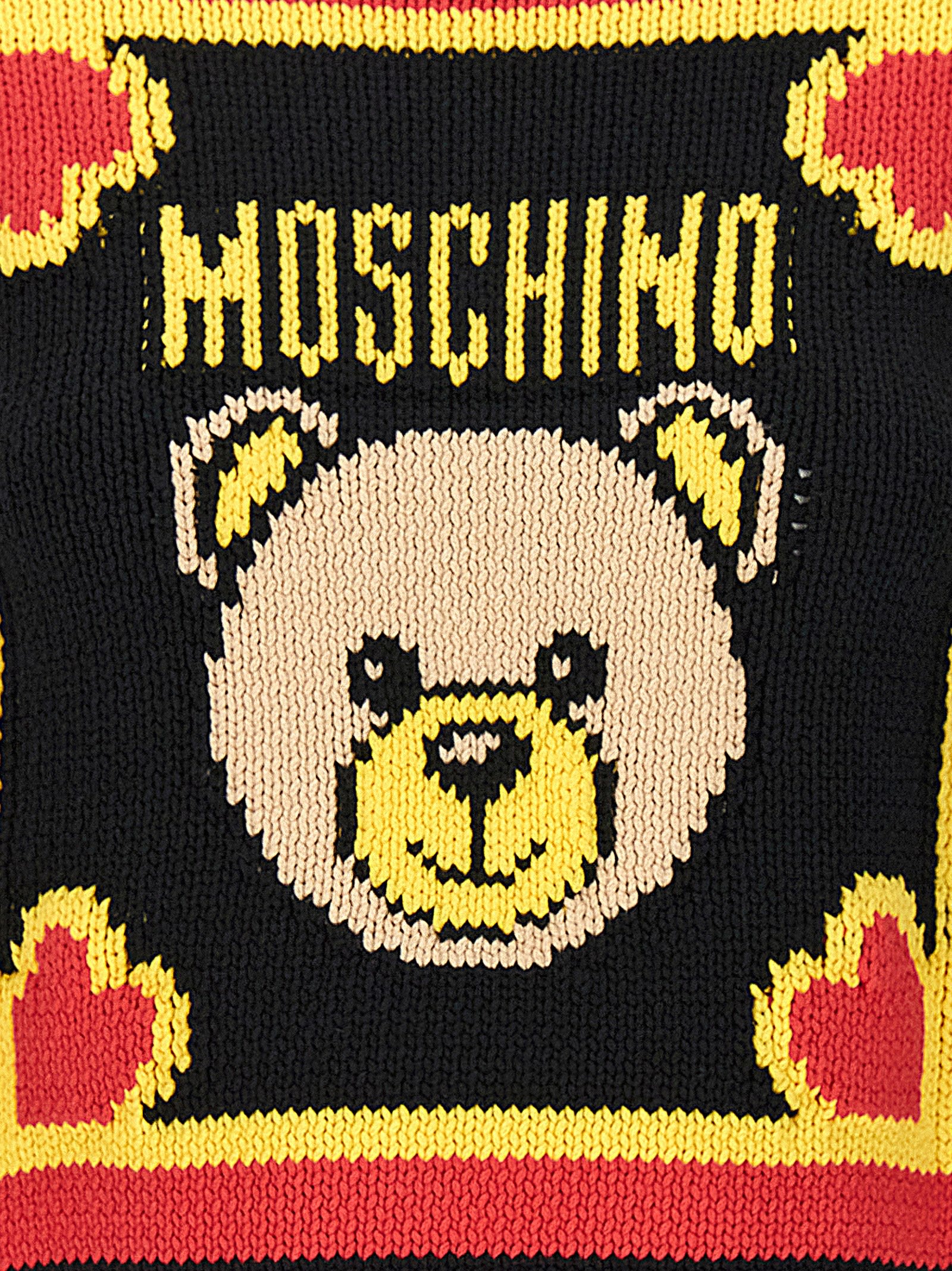 Shop Moschino Archive Scarves Sweater