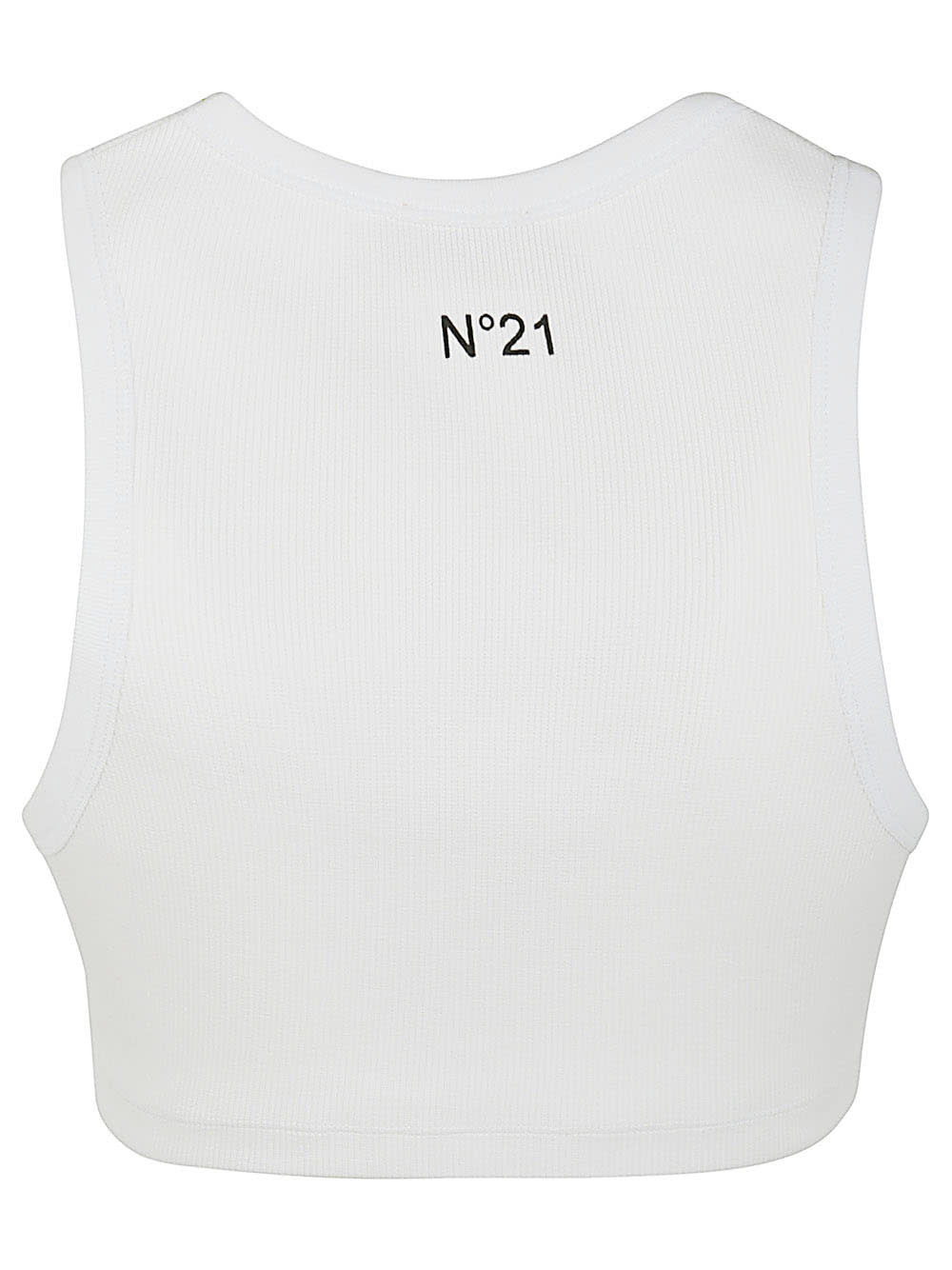 Shop N°21 Jersey Top In Optic White