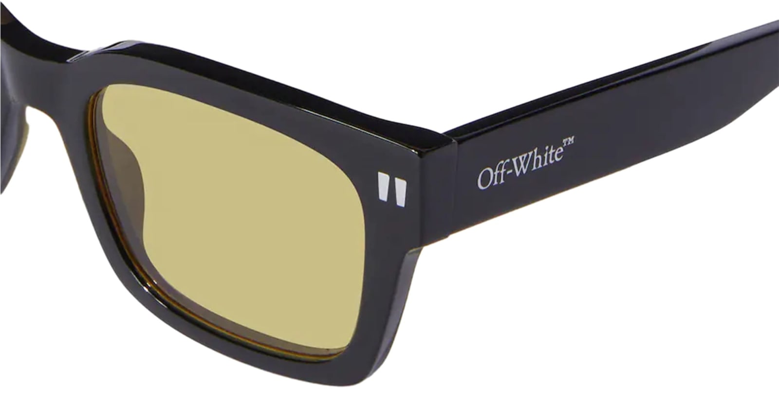 Shop Off-white Midland - Black / Yellow Sunglasses