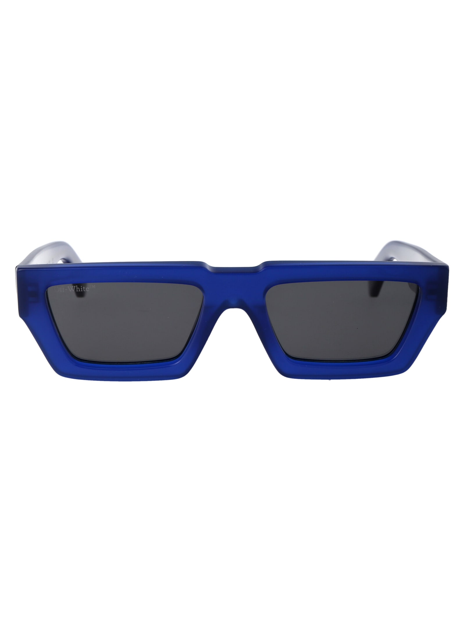 Off-white Manchester Sunglasses In 4607 Blue
