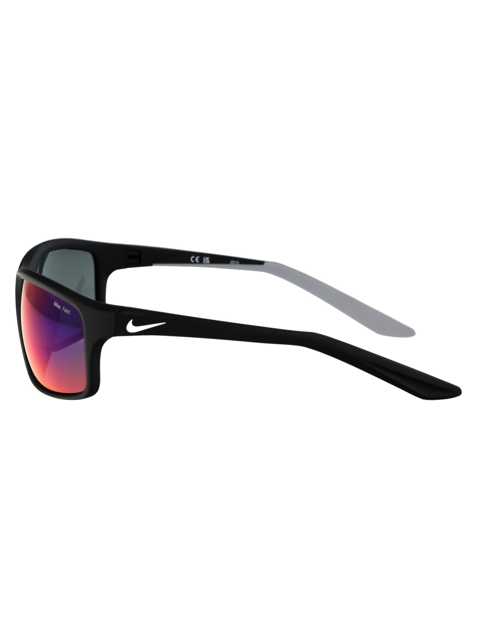 Nike Adrenaline 22 E Sunglasses In 010 Black White Noir Blanc