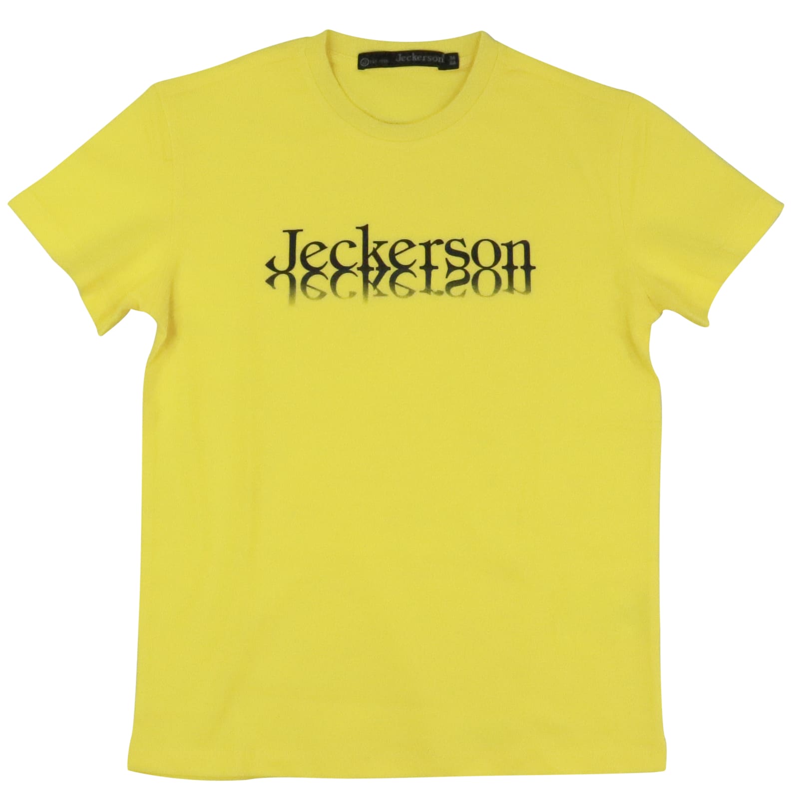 Jeckerson Kids' Cotton T-shirt In Yellow