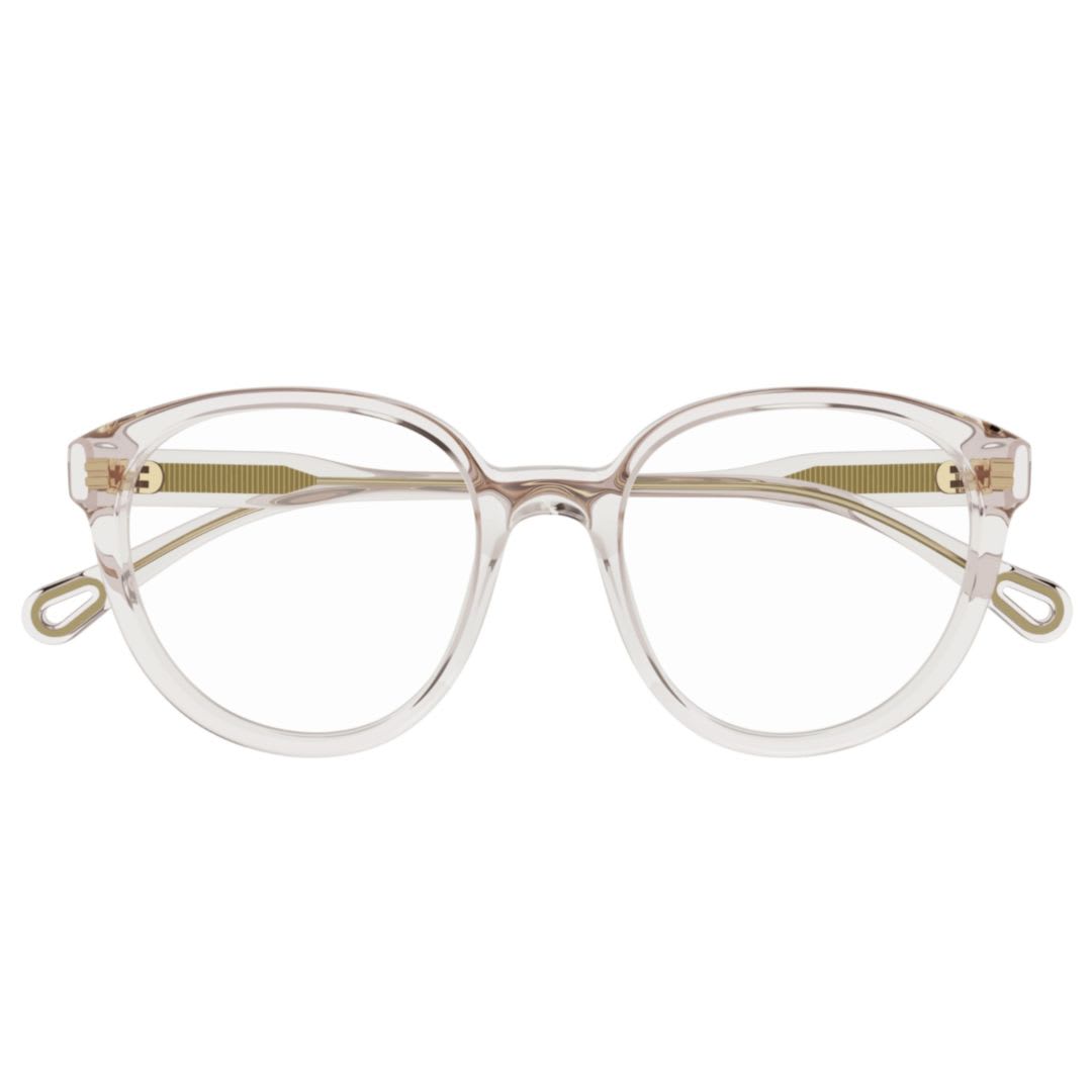 Chloé Eyewear Rectangular Frame Glasses In White