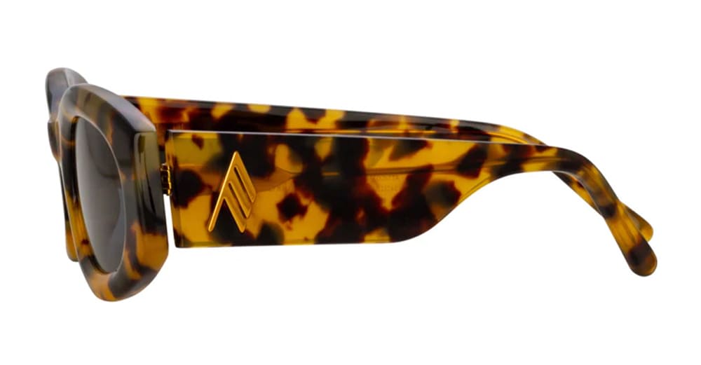 Attico Berta Sunglasses In Tortoise
