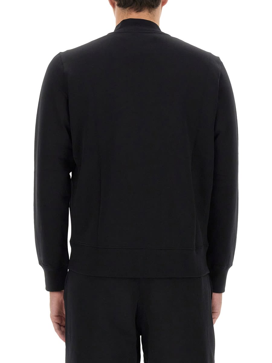 Shop Ps By Paul Smith Zip Sweatshirt. In Black