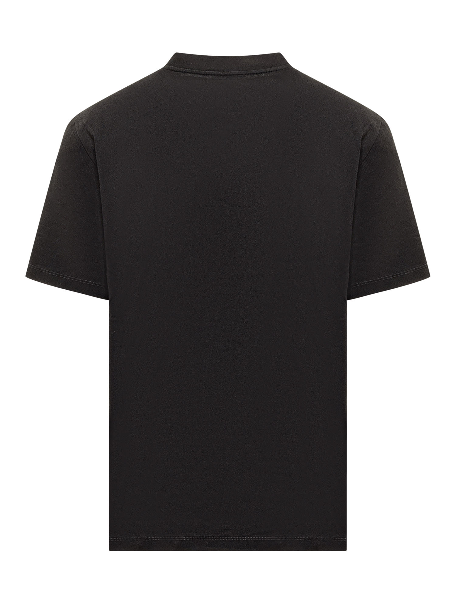 Shop Versace Palazzo  Milano T-shirt In Black