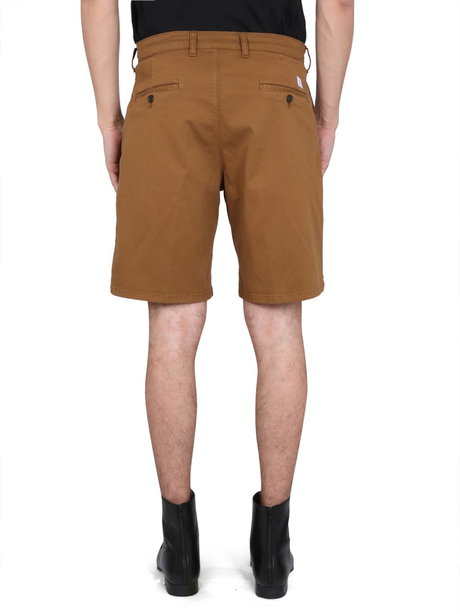 Department Five Department 5 Cotton Bermuda Shorts In Brown
