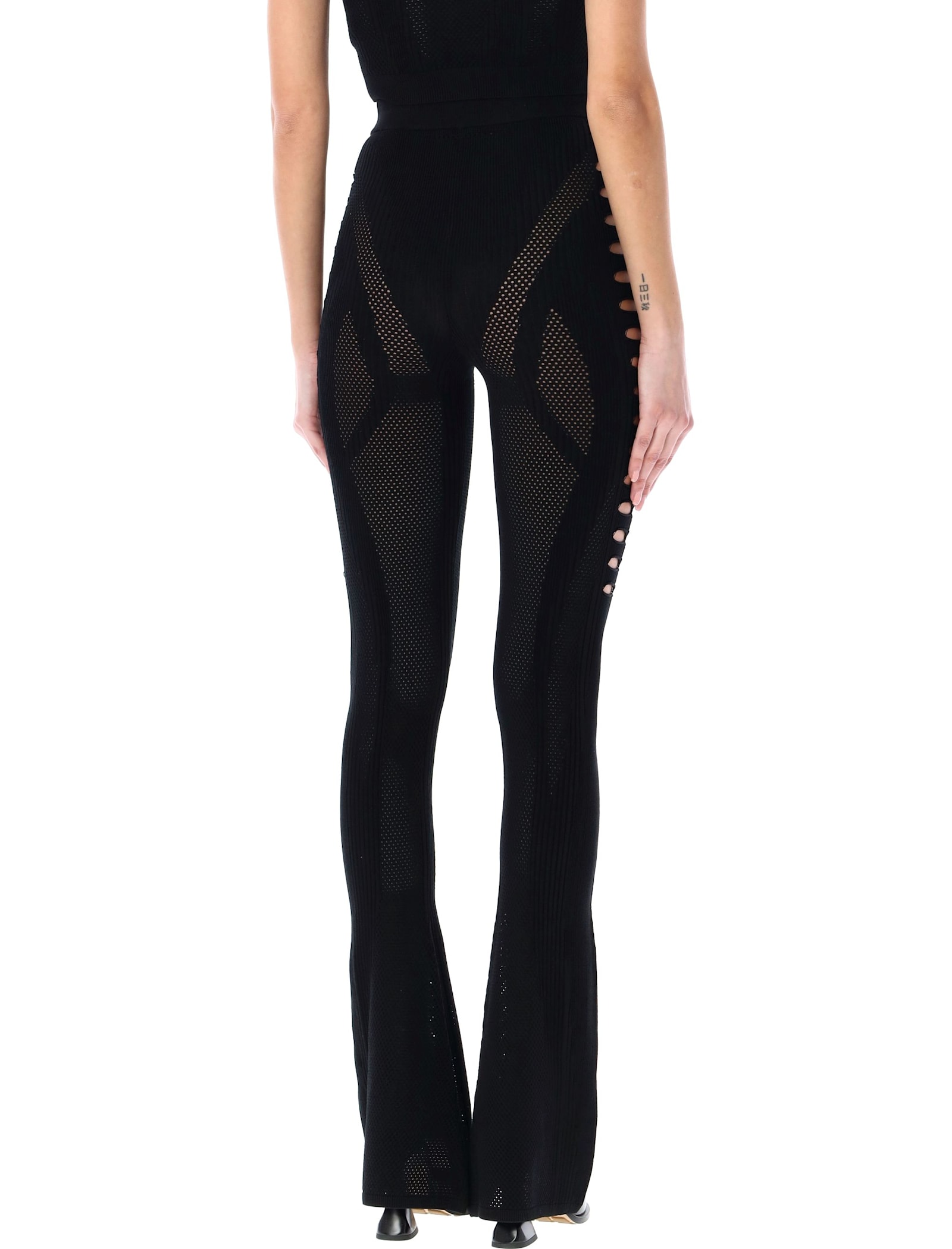 Shop Misbhv Future Sports Mesh Trousers In Black