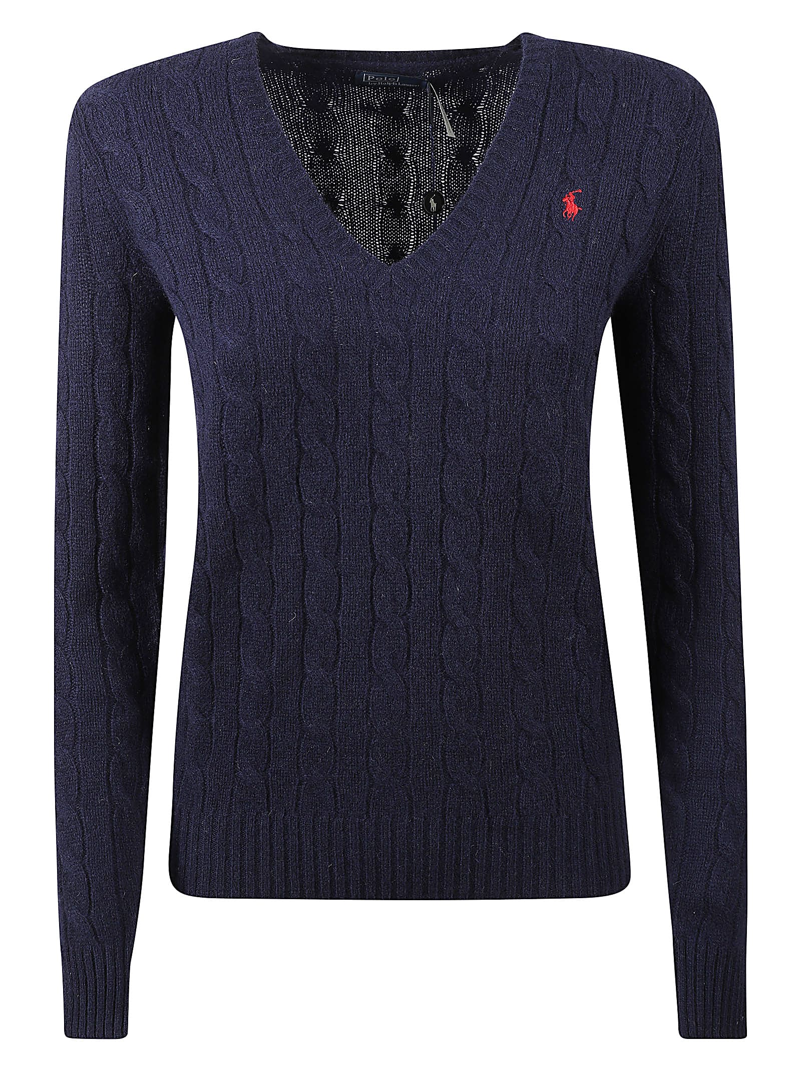 Shop Polo Ralph Lauren Kimberly Sweater In Hunter Navy