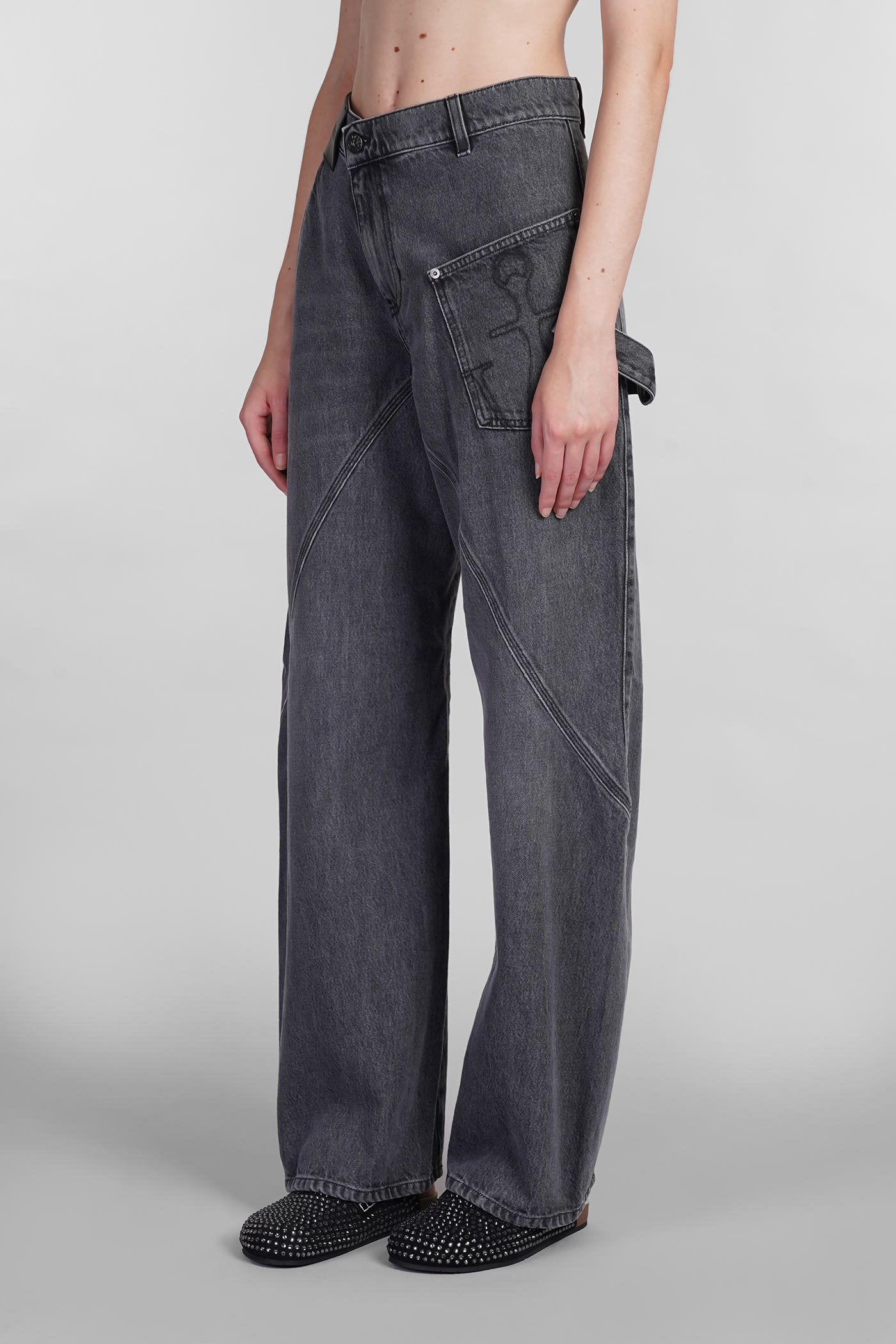 JW ANDERSON JEANS IN GREY DENIM 