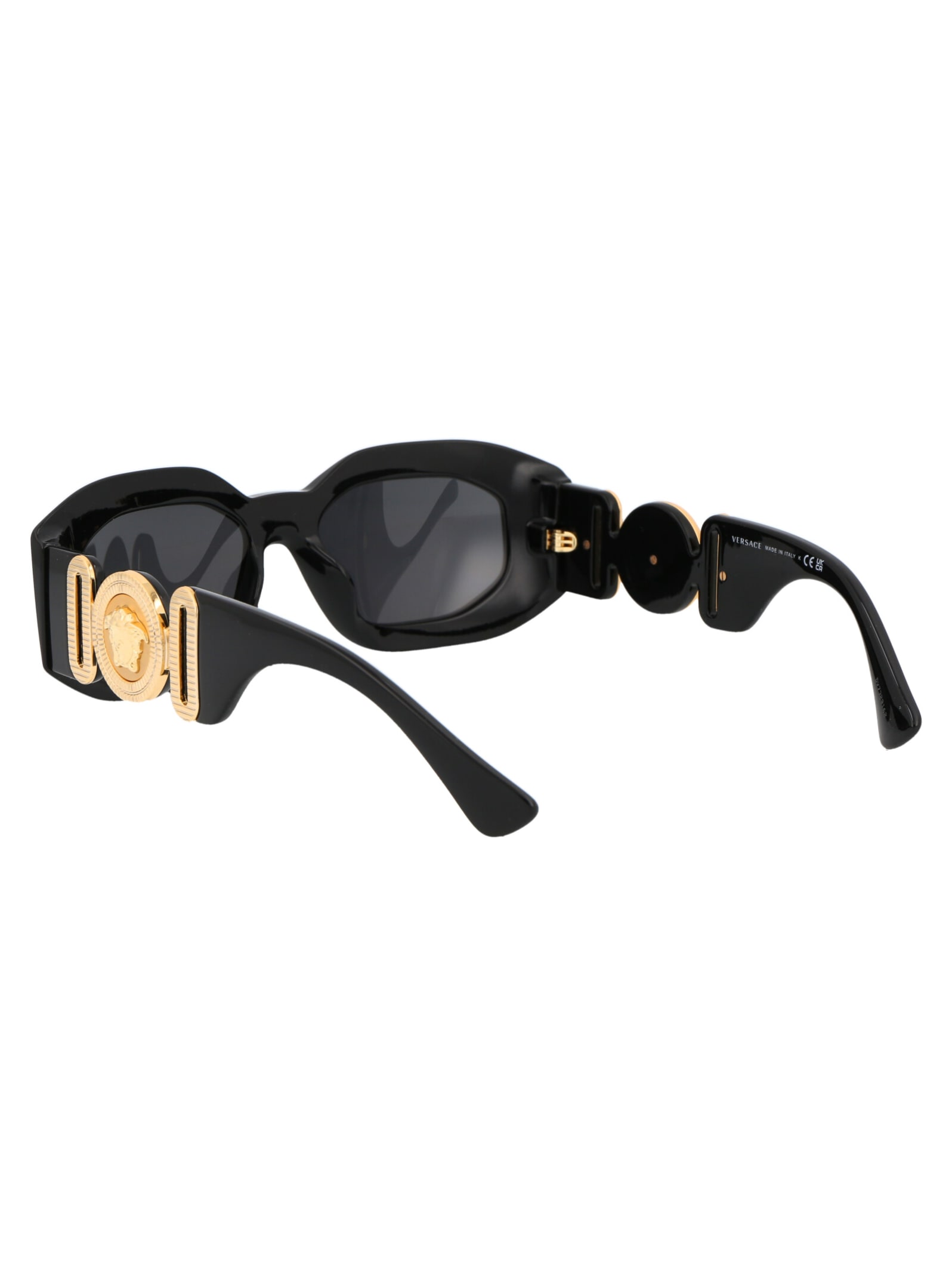 Shop Versace 0ve4425u Sunglasses In Gb1/87 Black