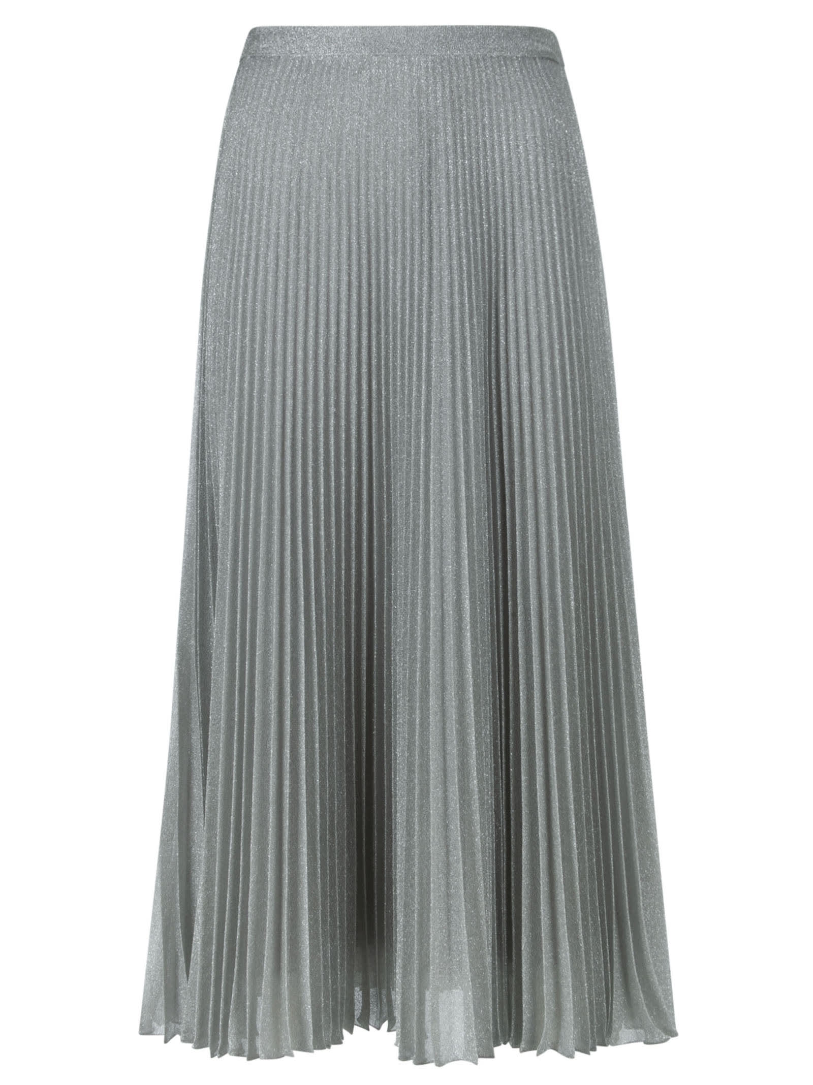 Prada Plain Pleated Long Skirt