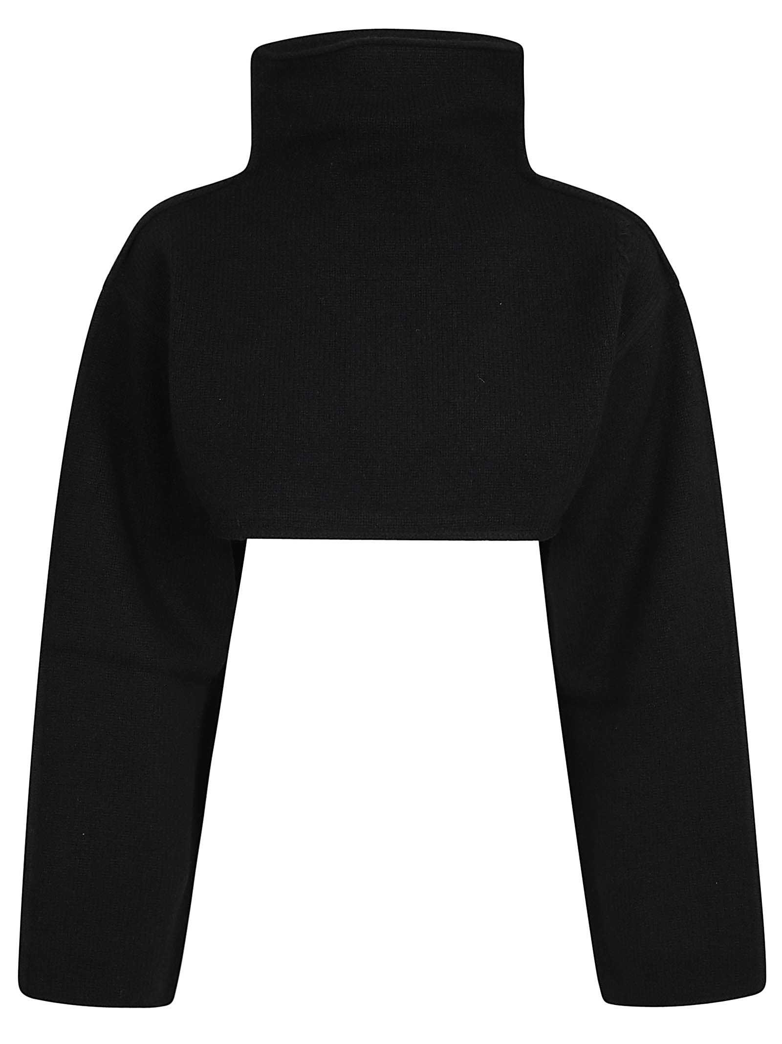 Shop Marni Turtleneck Sweater In Black