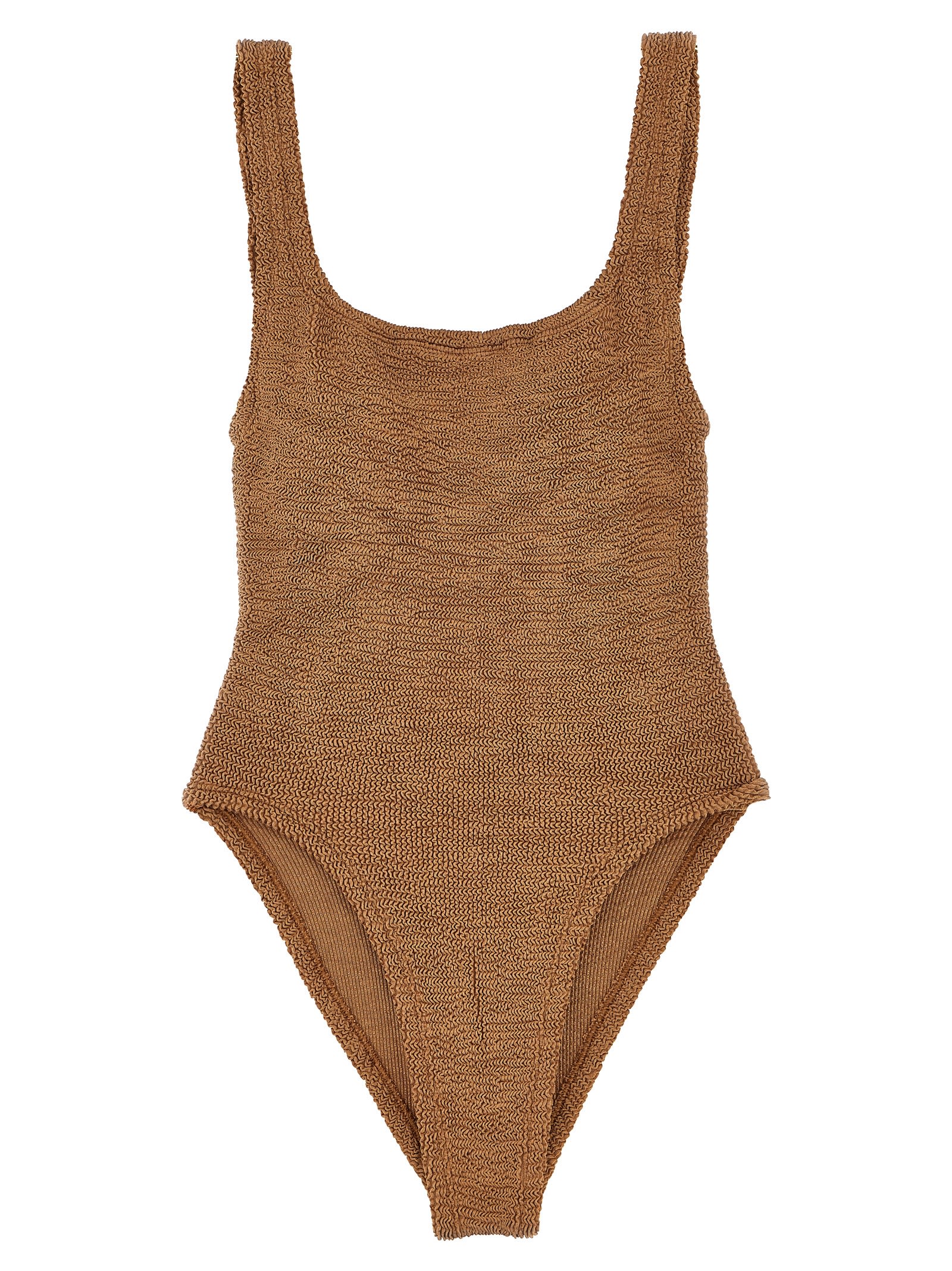 square Neck One-piece Swimsuit