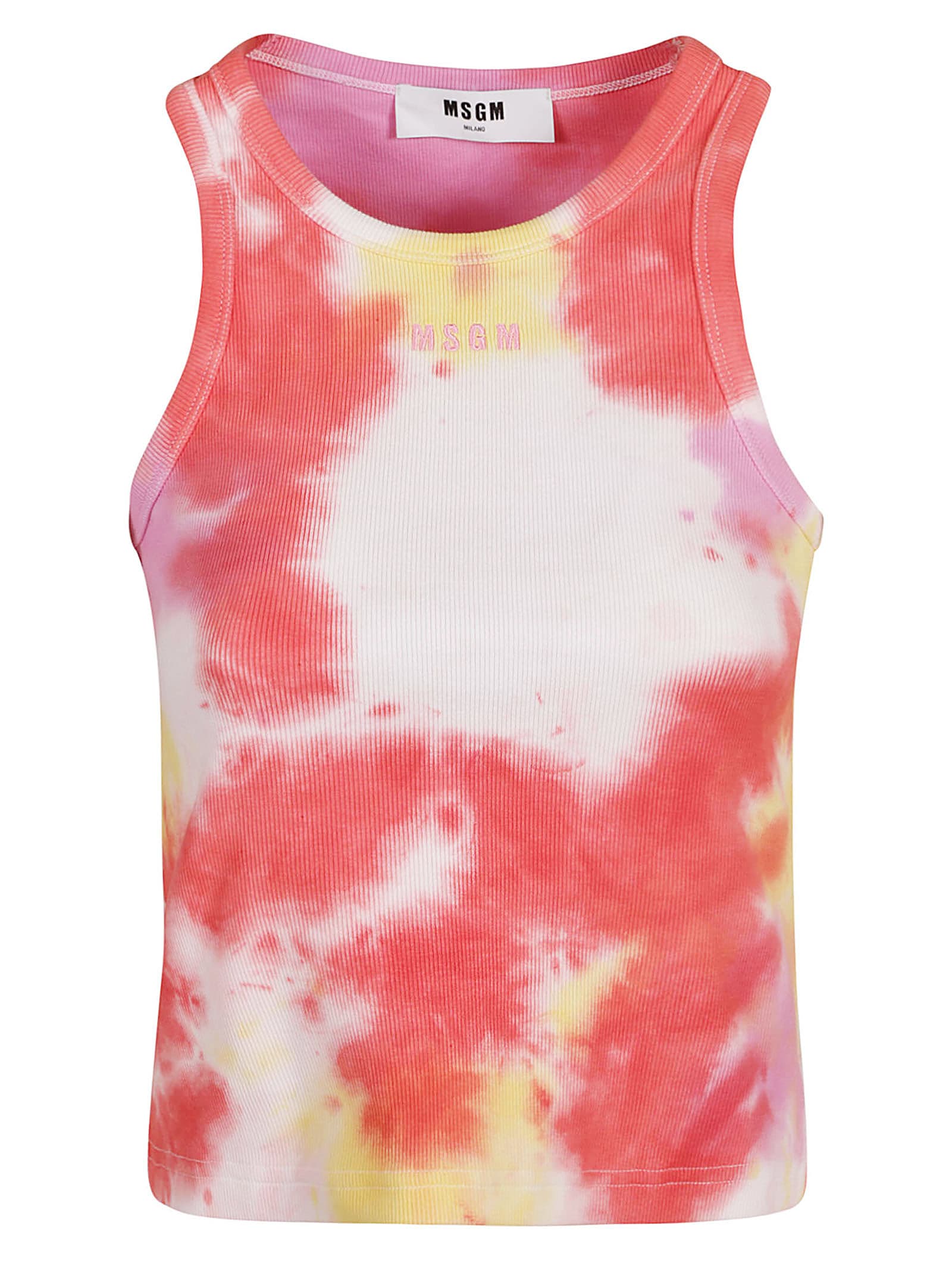 MSGM BLEACHED TANK TOP