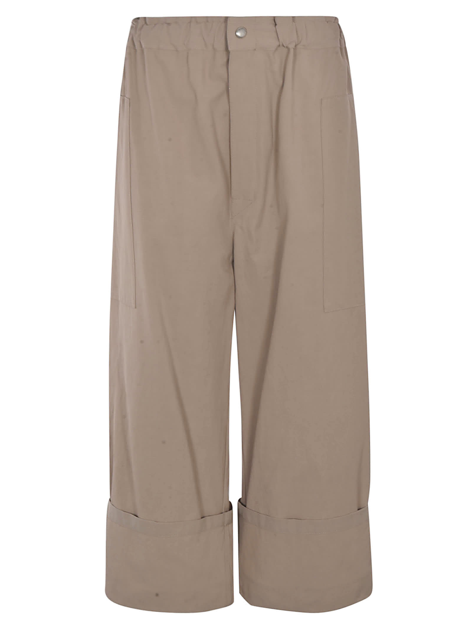 Moncler Genius Wide Fit Cropped Trousers