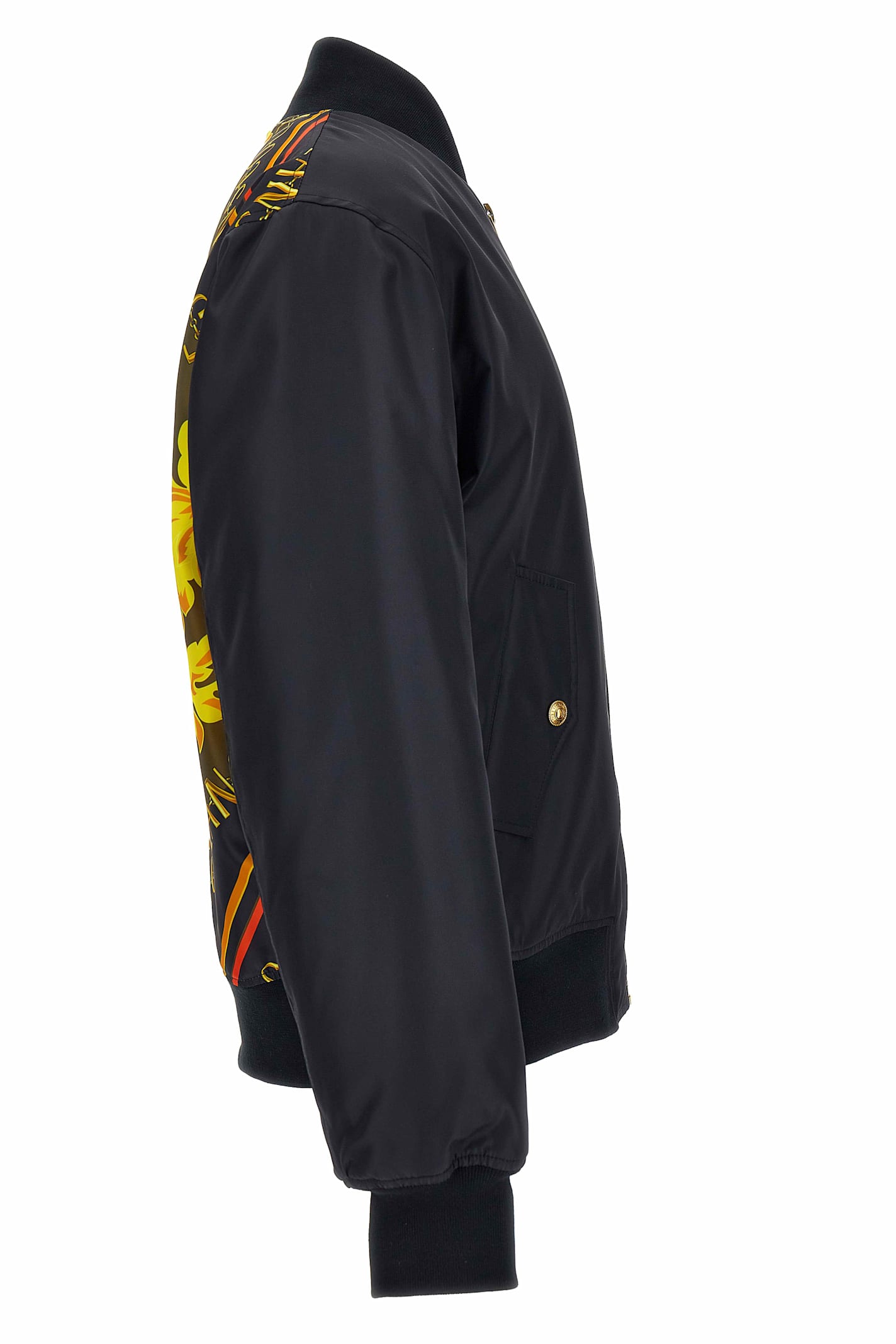 Shop Versace Jeans Couture Outerwear In Black