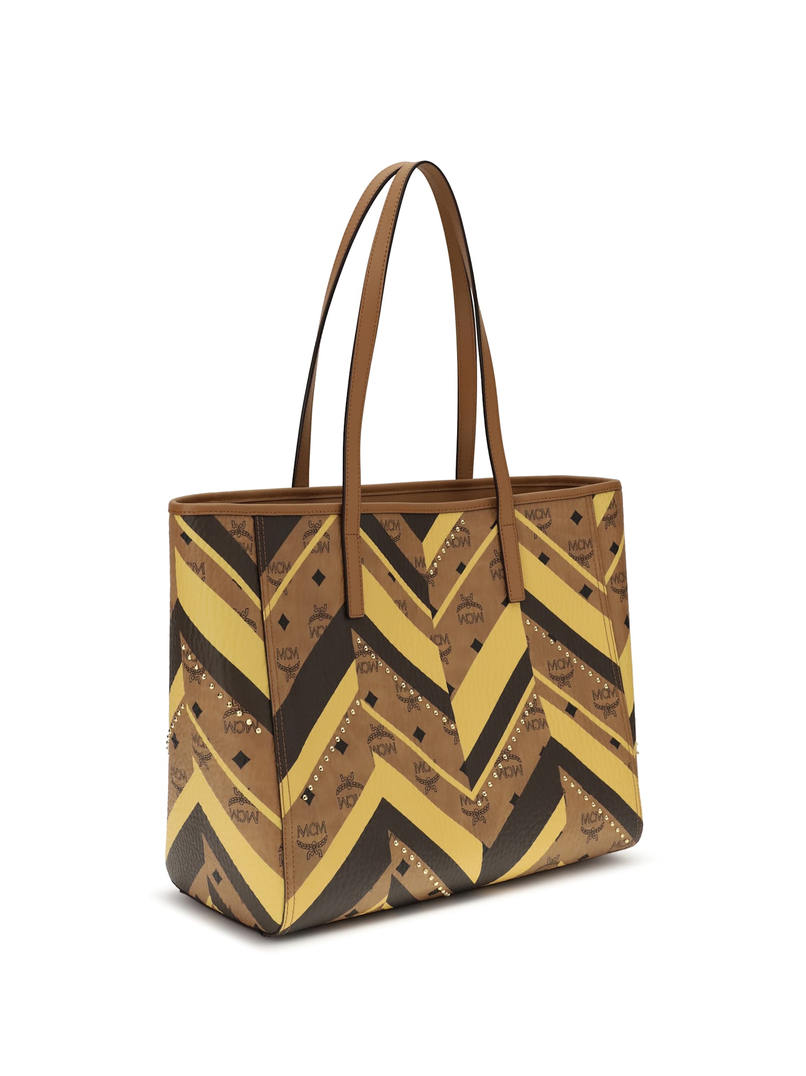 Mcm Large Toni Shoulder Bag In Multi