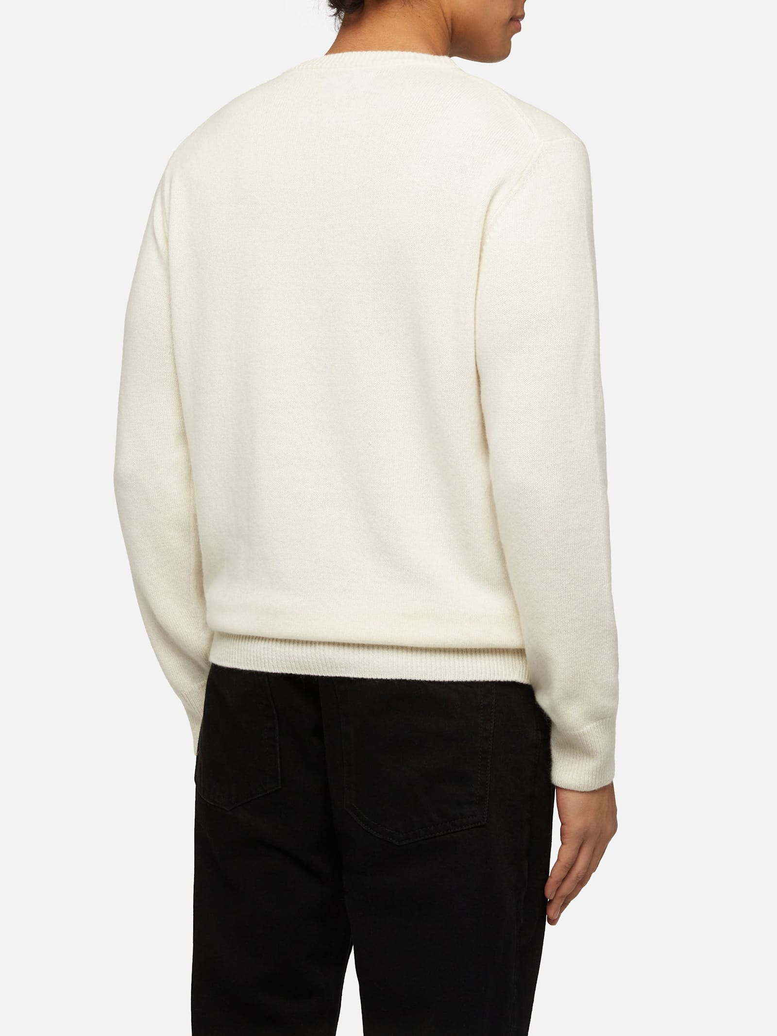 Mc2 Saint Barth White Snoopy Crew Neck Shirt In White