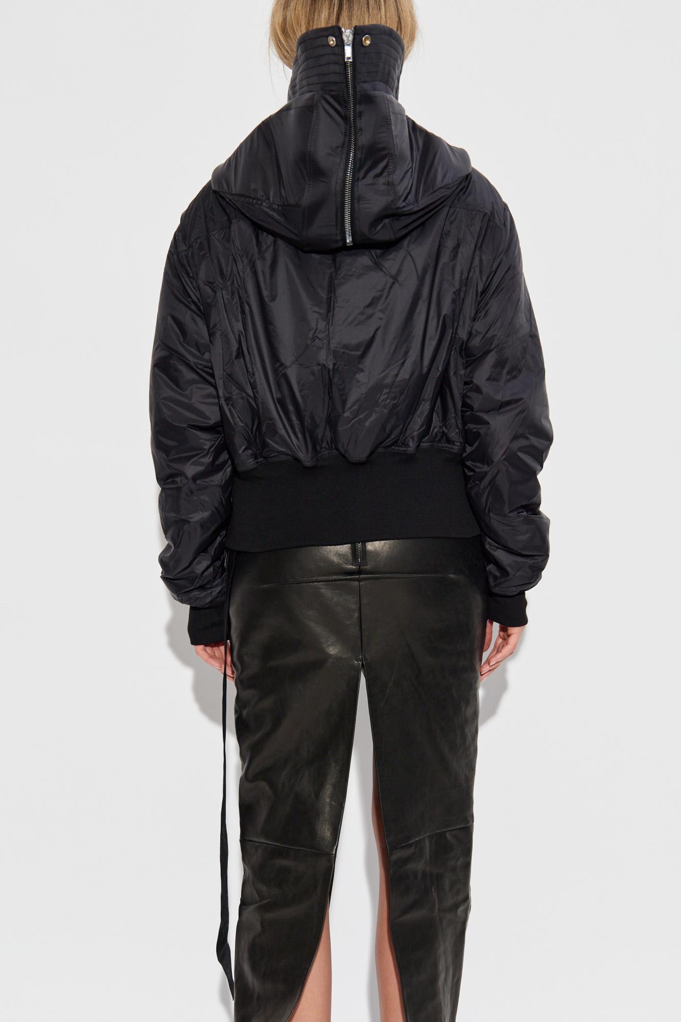 Drkshdw Rick Owens  Insulated Jacket Alice In Black