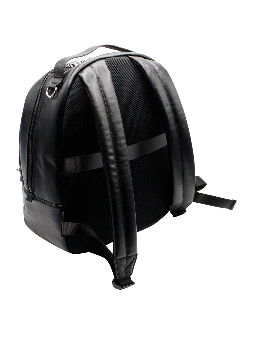 Shop Armani Exchange Backpack In Black