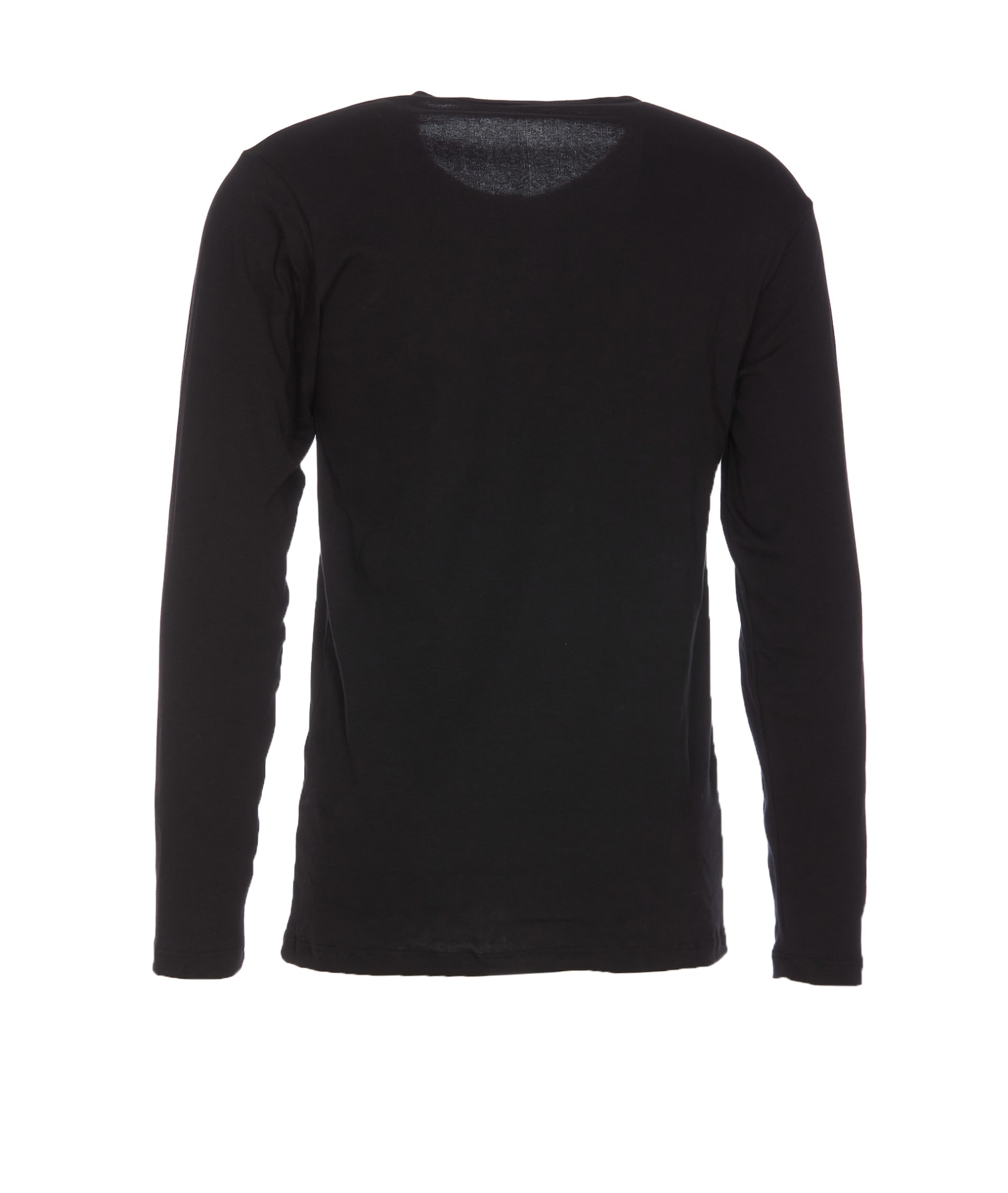 Shop Tom Ford Long Sleeves Tshirt In Black