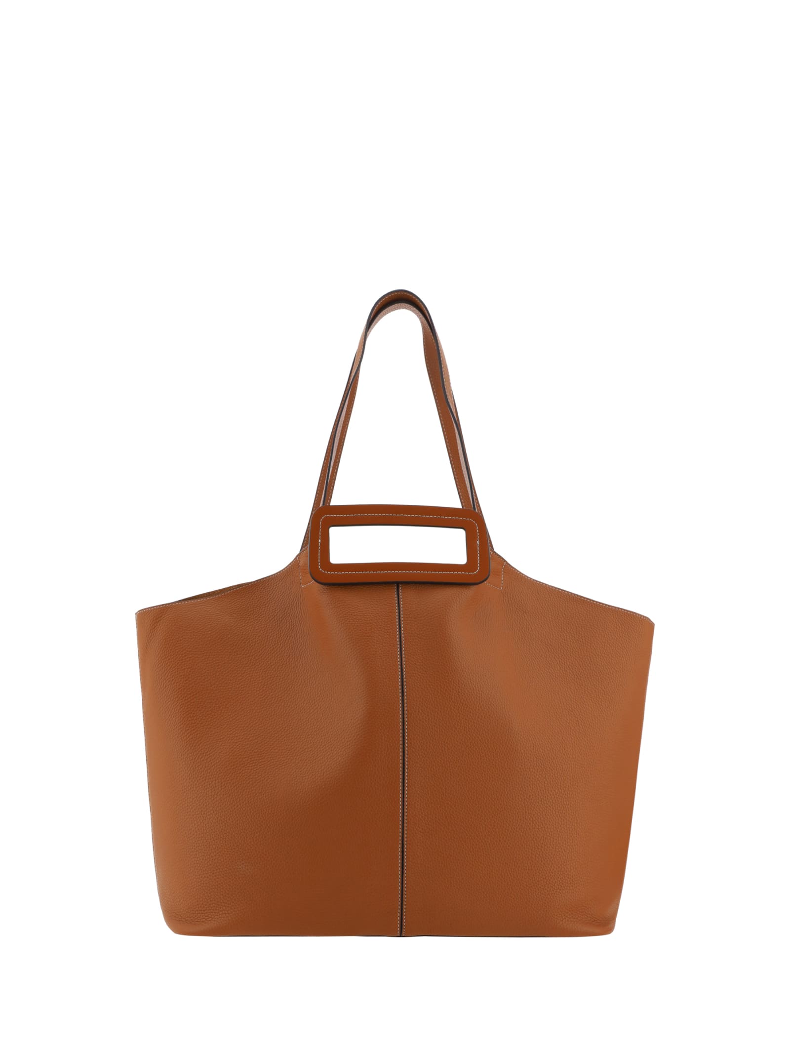 Shop Staud Grande Shoulder Bag In Tan Tan