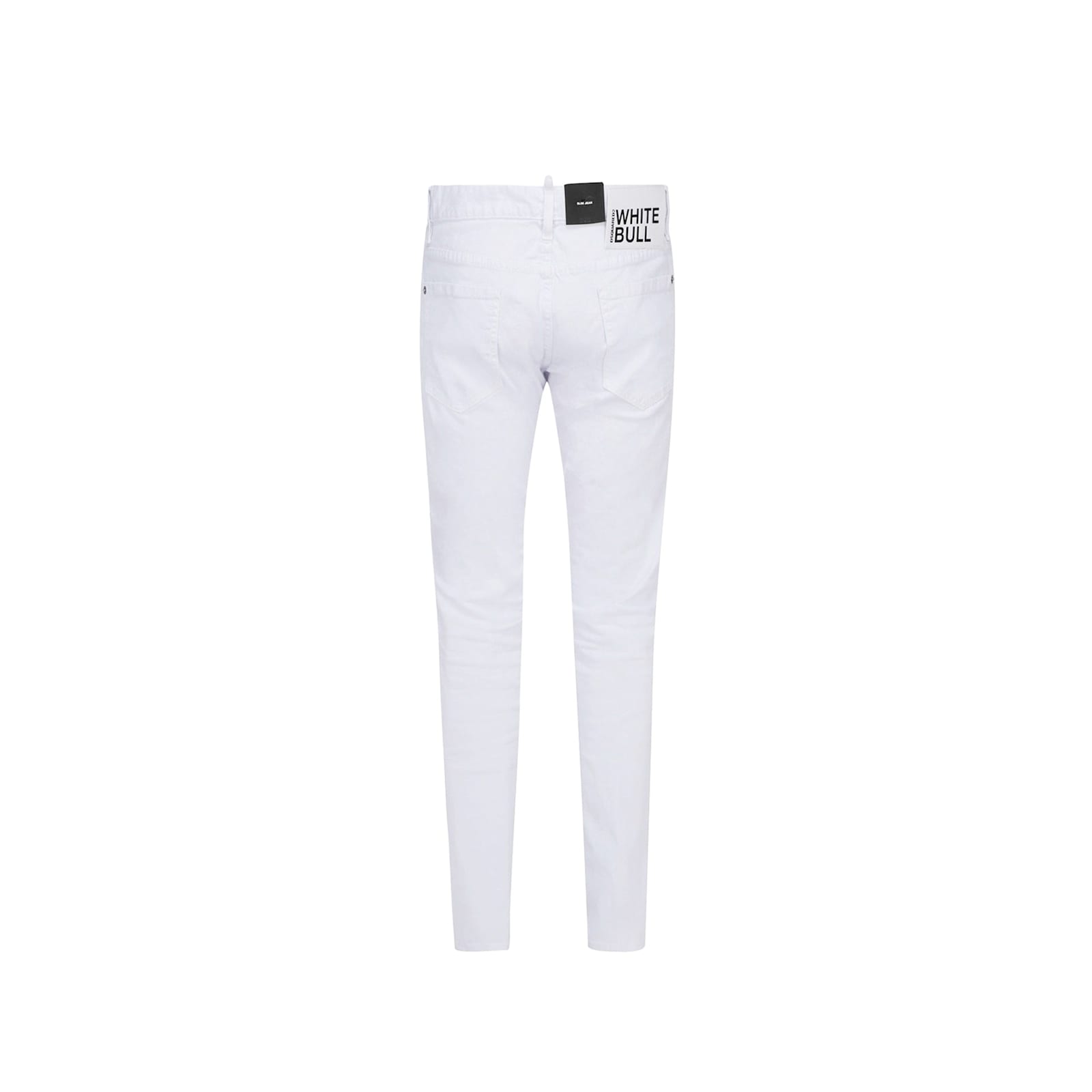 Shop Dsquared2 Dsuared2 White Bull Skinny Jeans