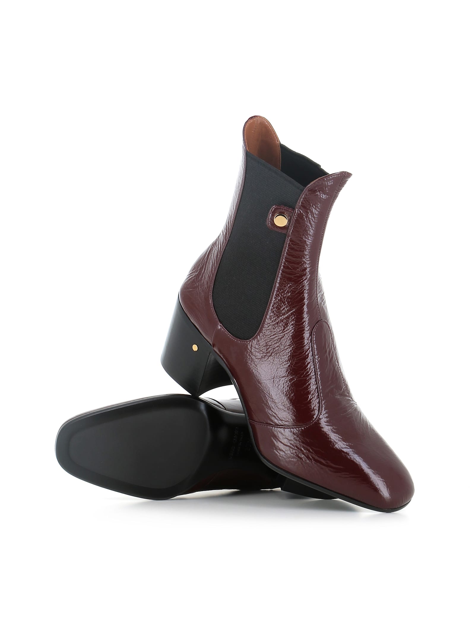 Laurence Dacade Boot Angie In Burgundy