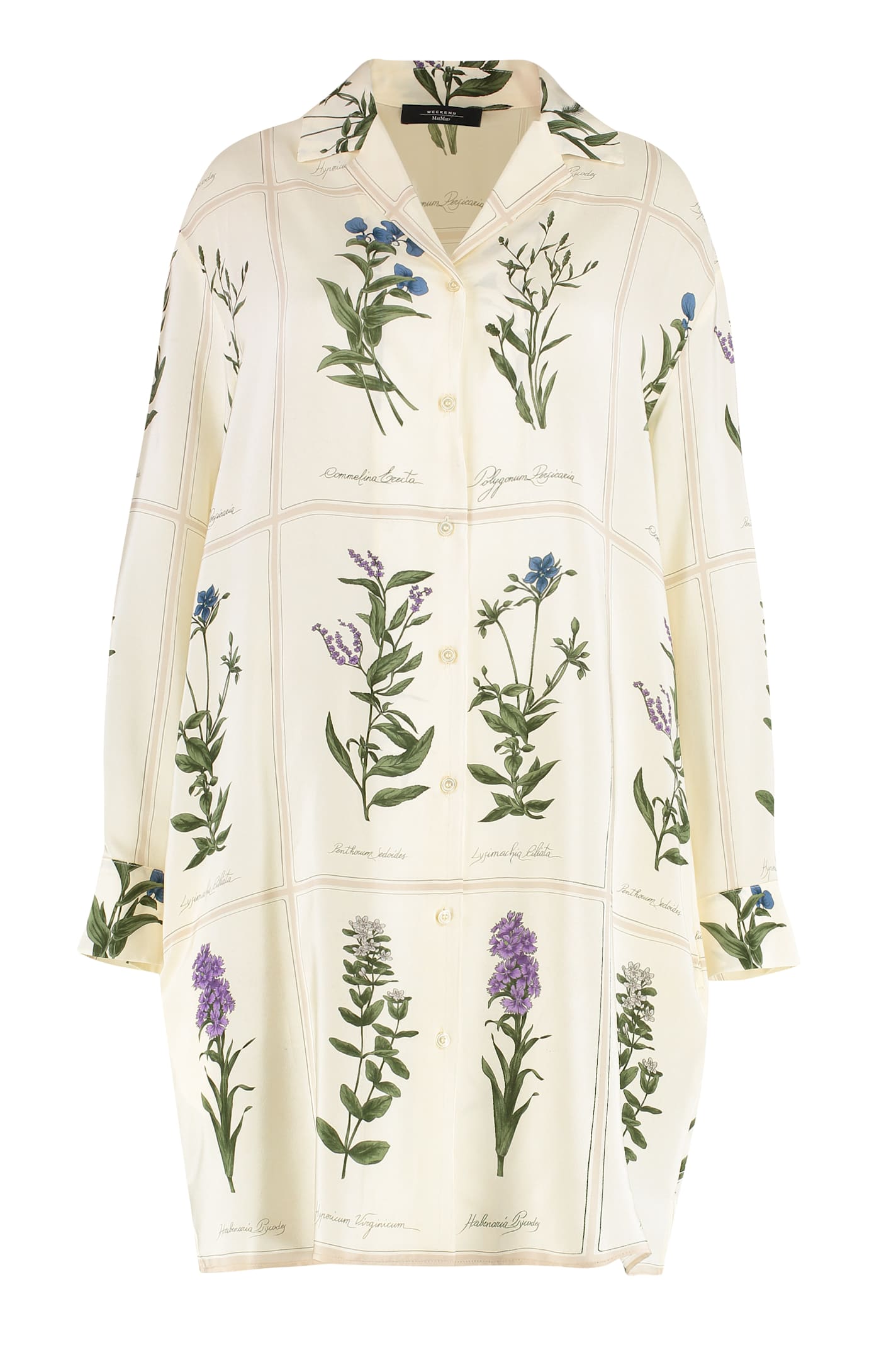 Weekend Max Mara Eccesso Printed Crêpe-de-chine Dress