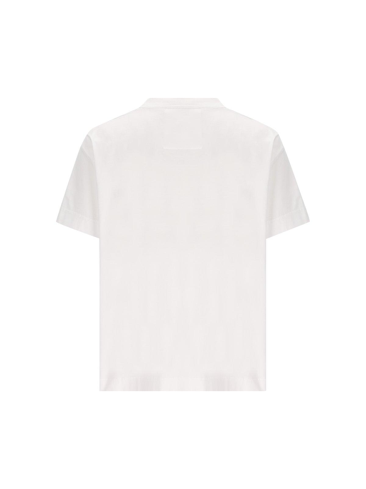 Shop Givenchy 4g Stars Boxy Crewneck T-shirt In White