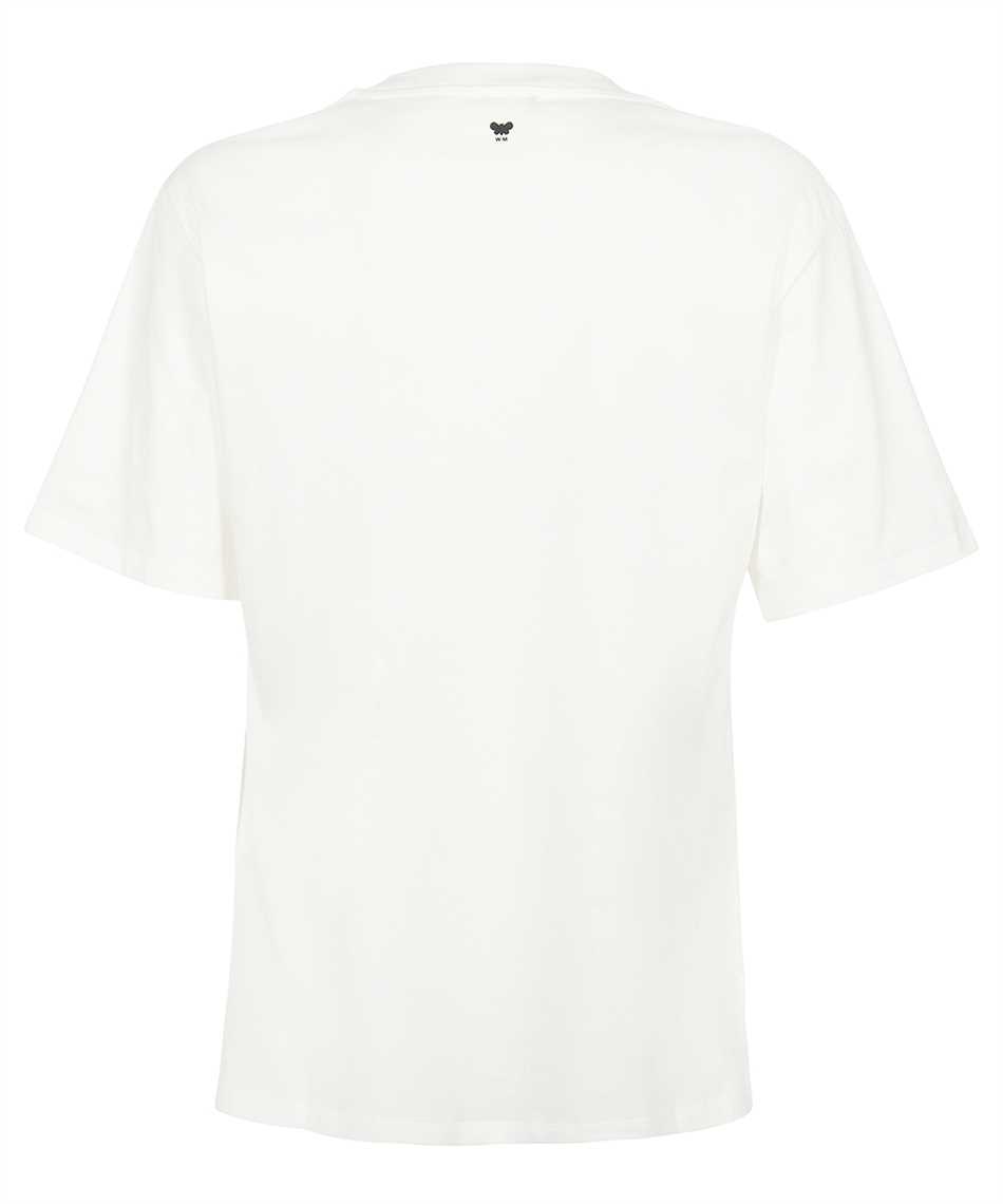 Weekend Max Mara Heart-print Cotton T-shirt In White